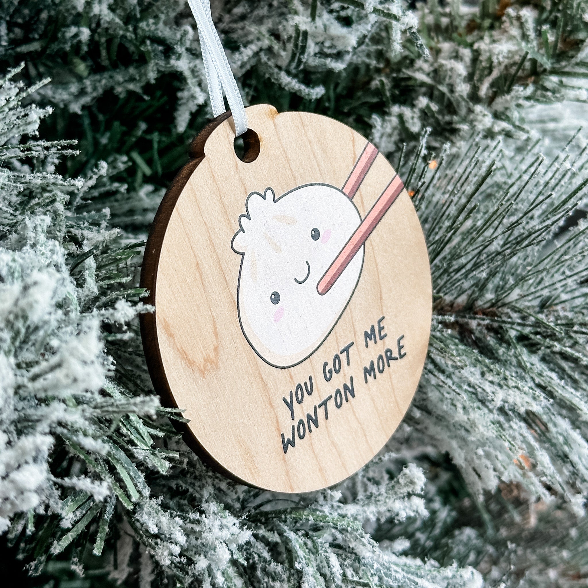 Assorted Funny Puns, Inspirational, and Festive Ornaments
