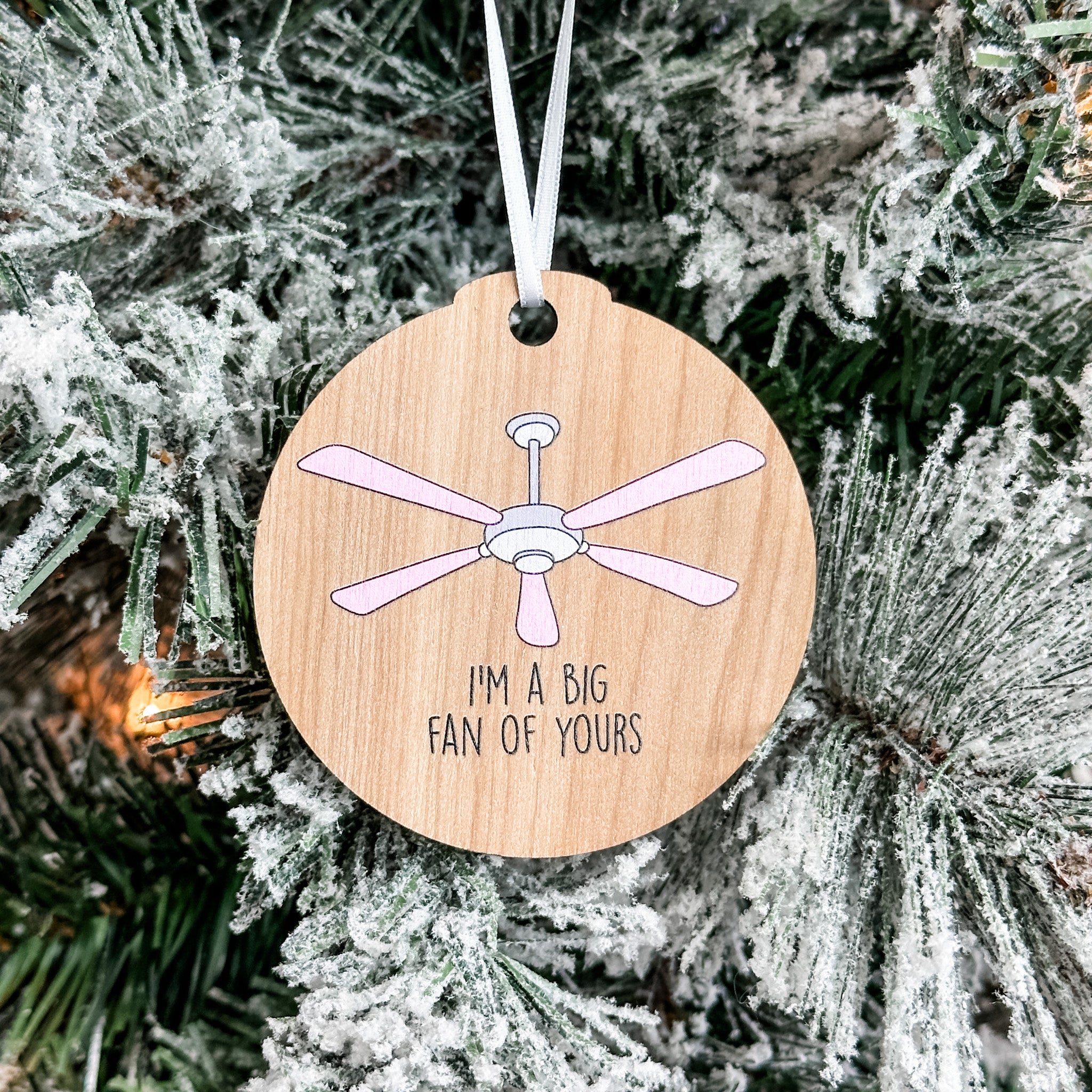 Assorted Funny Puns, Inspirational, and Festive Ornaments