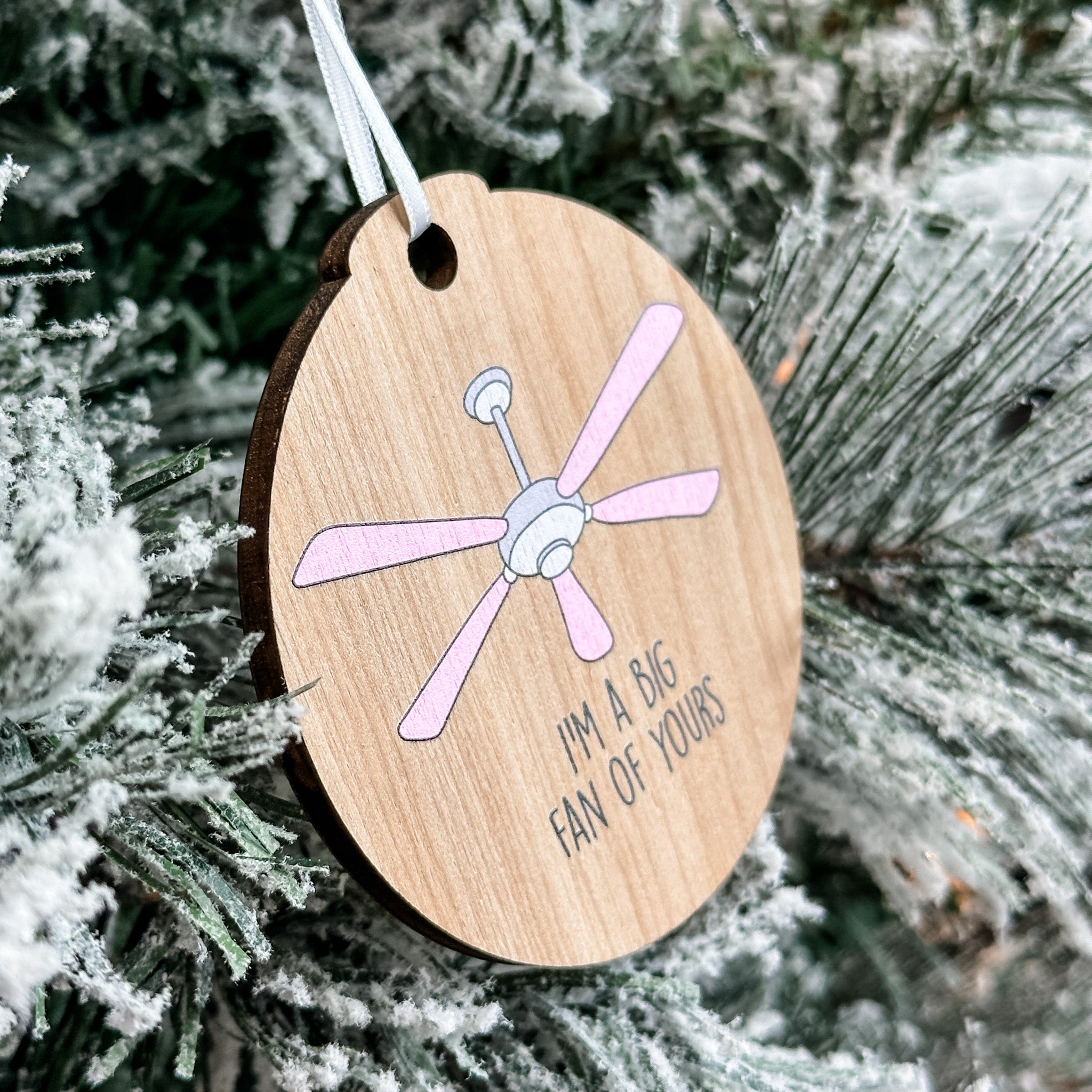 Assorted Funny Puns, Inspirational, and Festive Ornaments