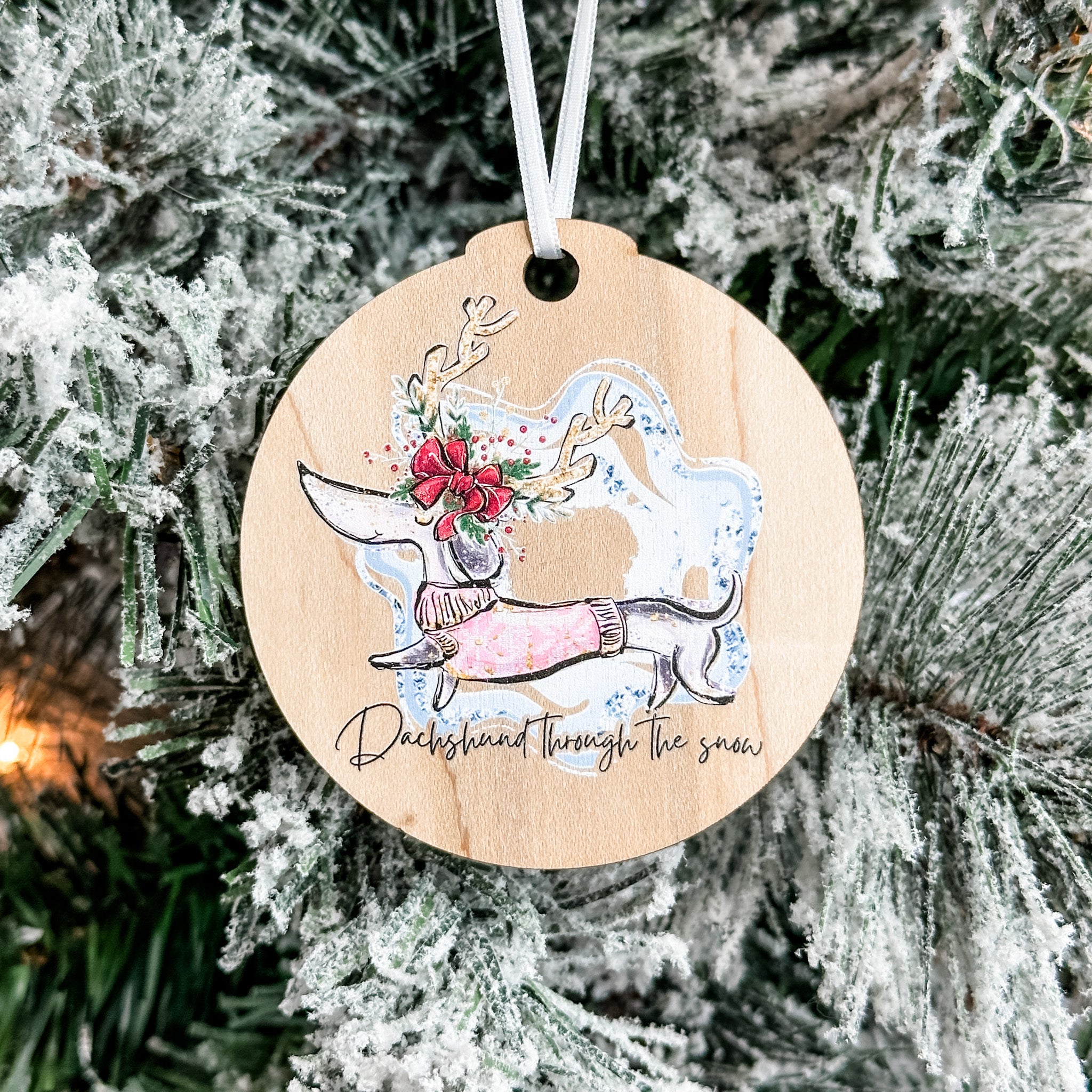 Assorted Funny Puns, Inspirational, and Festive Ornaments