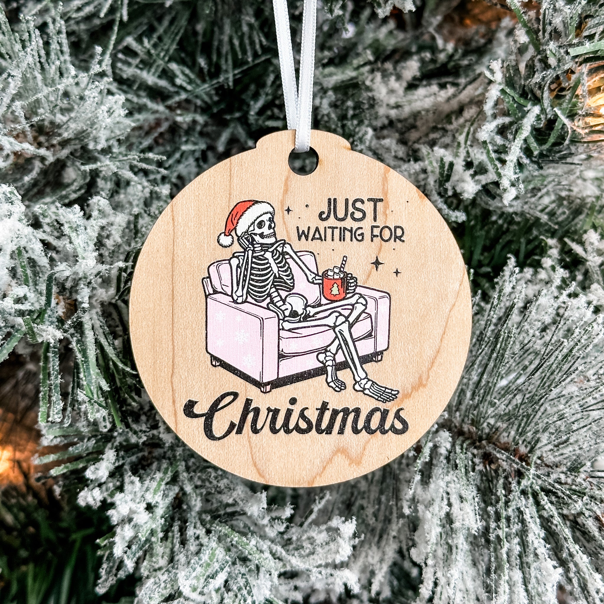 Assorted Funny Puns, Inspirational, and Festive Ornaments