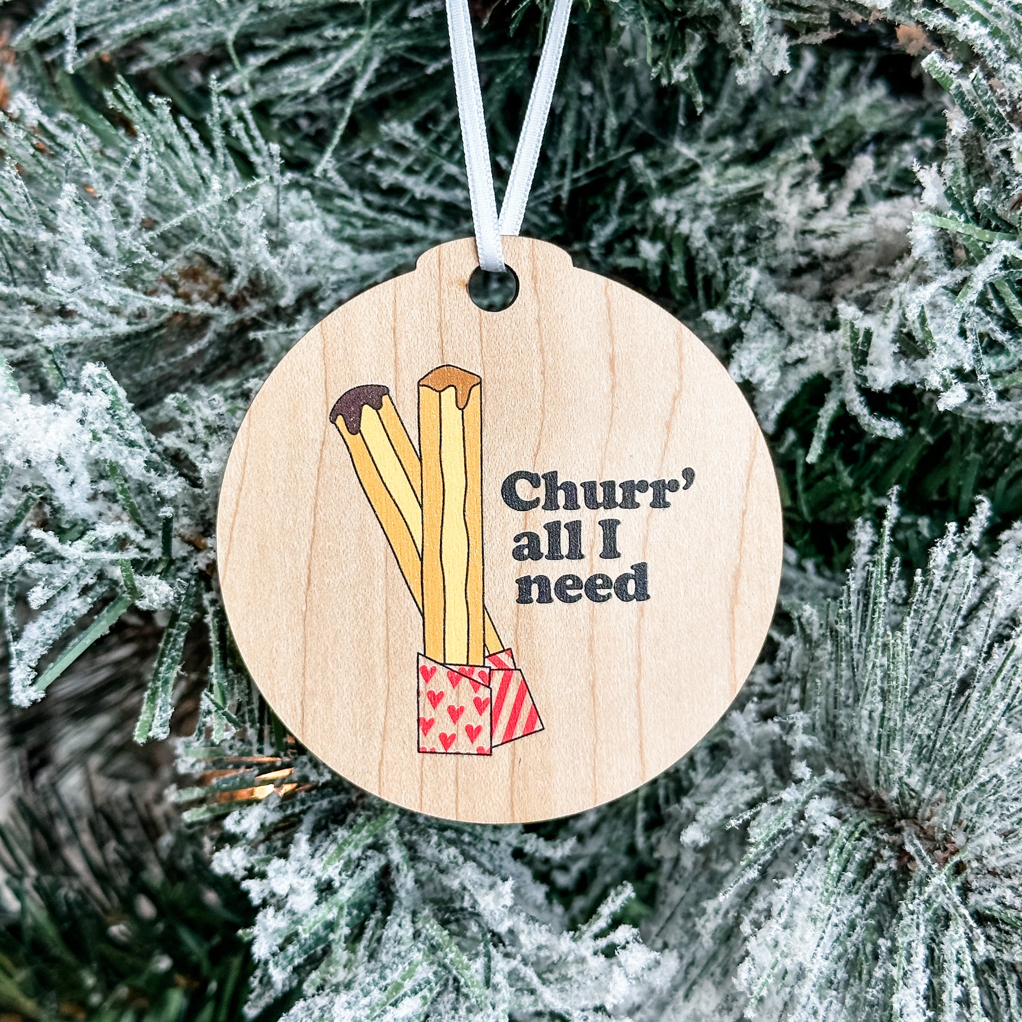 Assorted Funny Puns, Inspirational, and Festive Ornaments