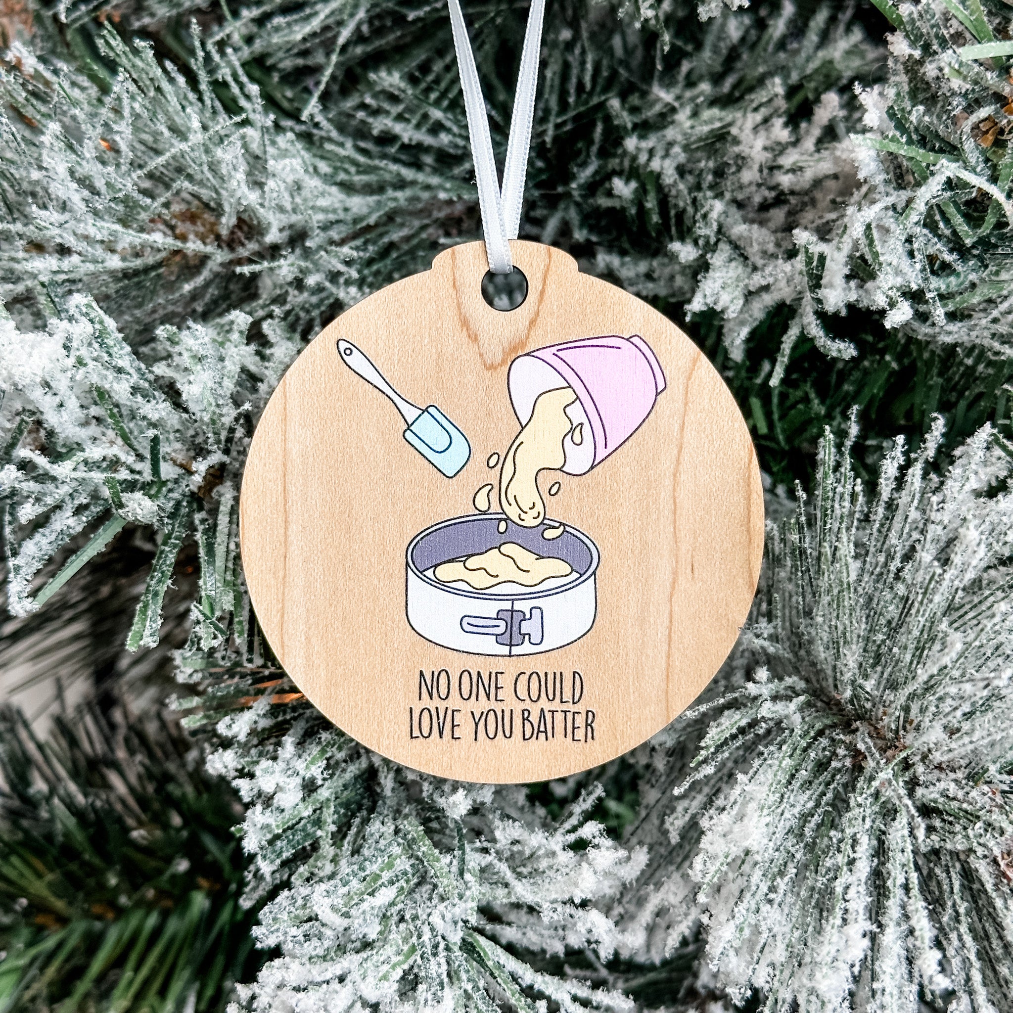 Assorted Funny Puns, Inspirational, and Festive Ornaments