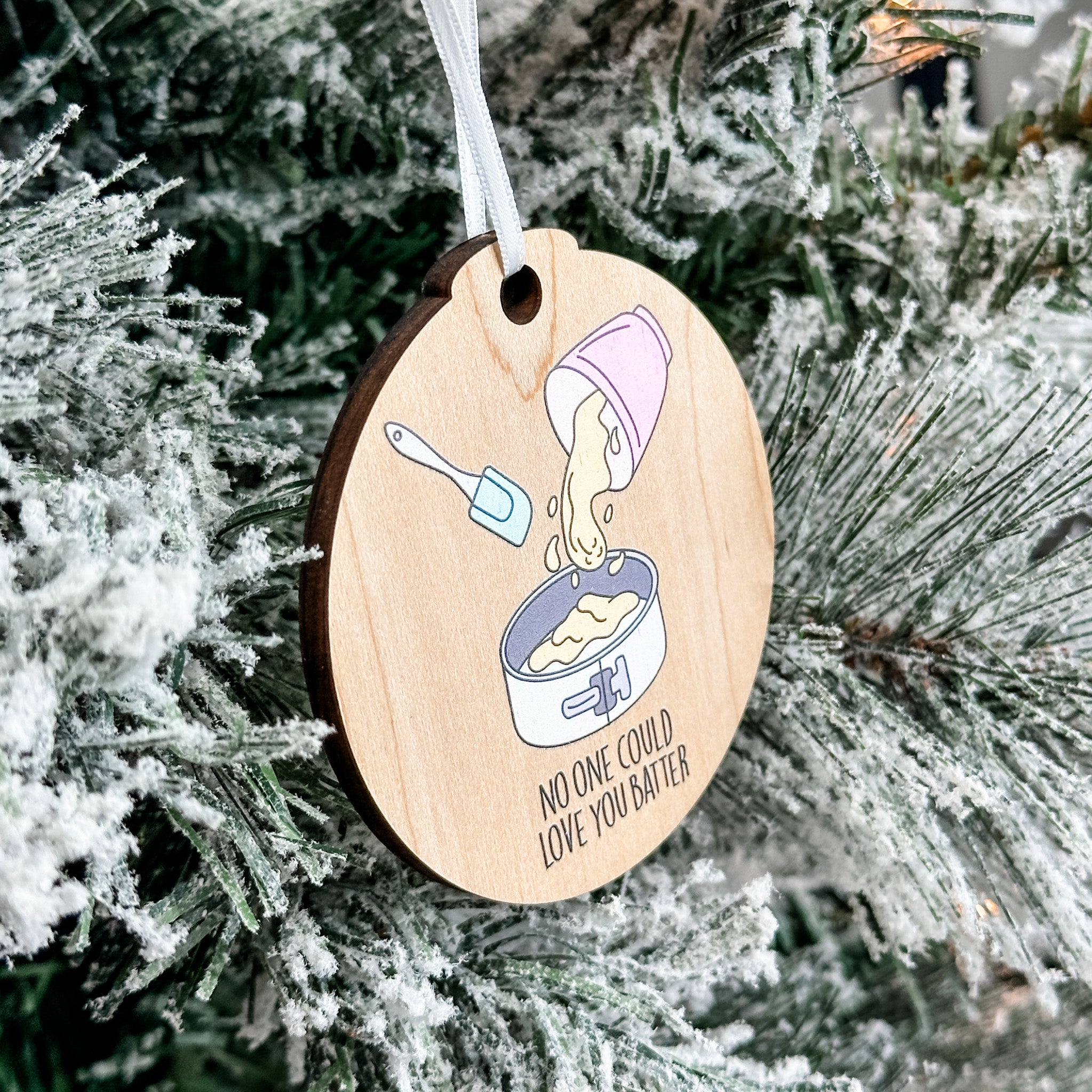 Assorted Funny Puns, Inspirational, and Festive Ornaments