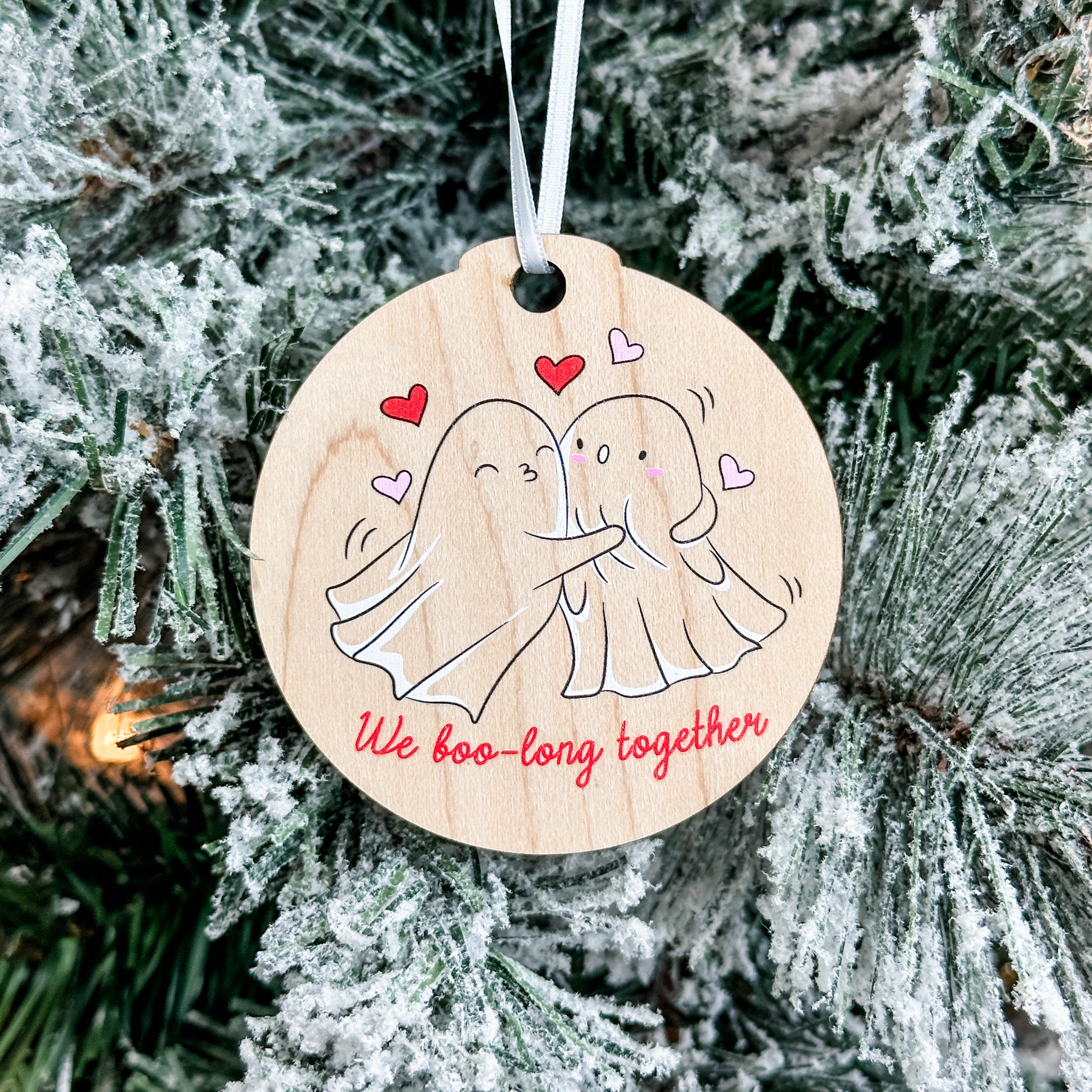 Assorted Funny Puns, Inspirational, and Festive Ornaments