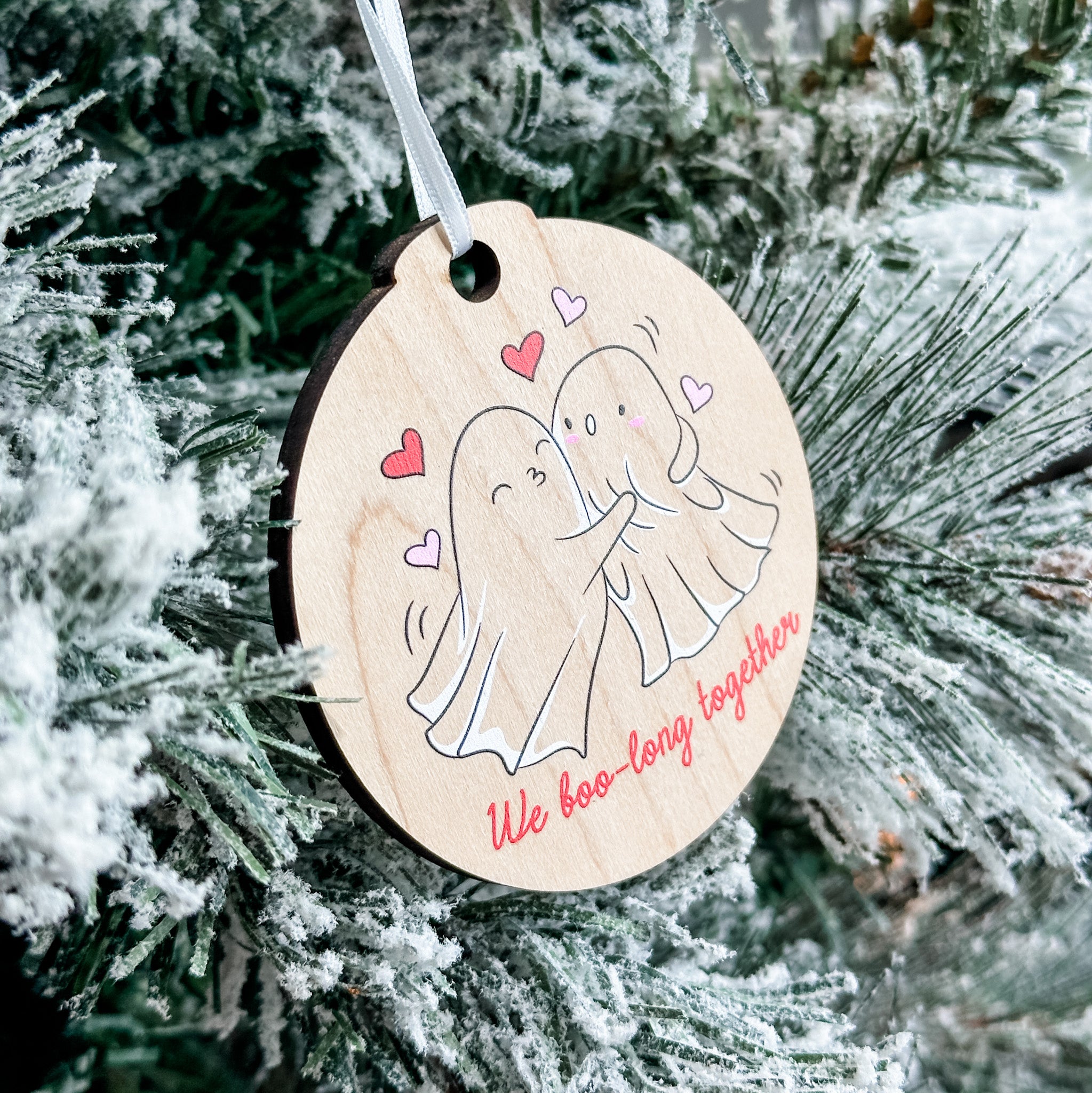 Assorted Funny Puns, Inspirational, and Festive Ornaments
