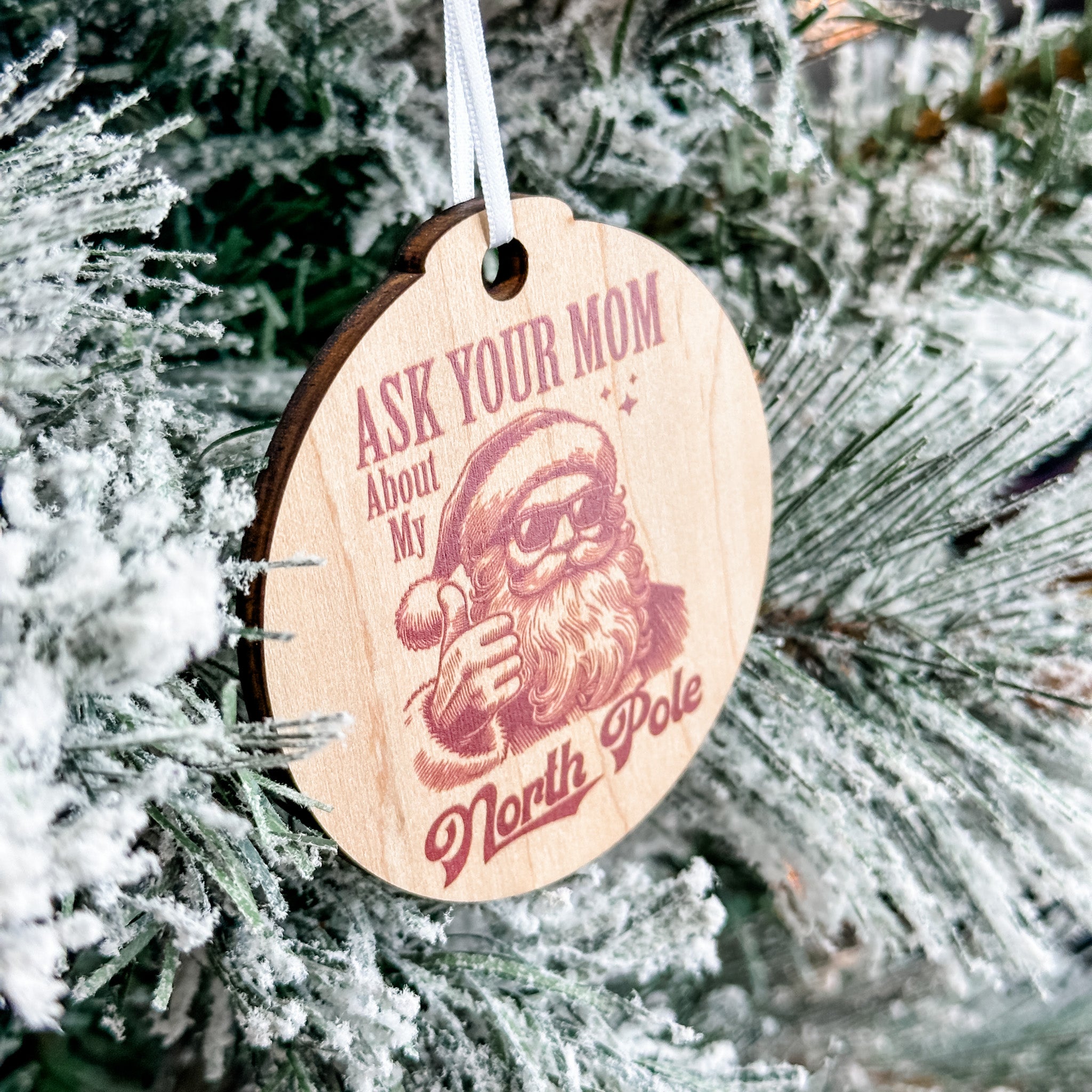 Assorted Funny Puns, Inspirational, and Festive Ornaments