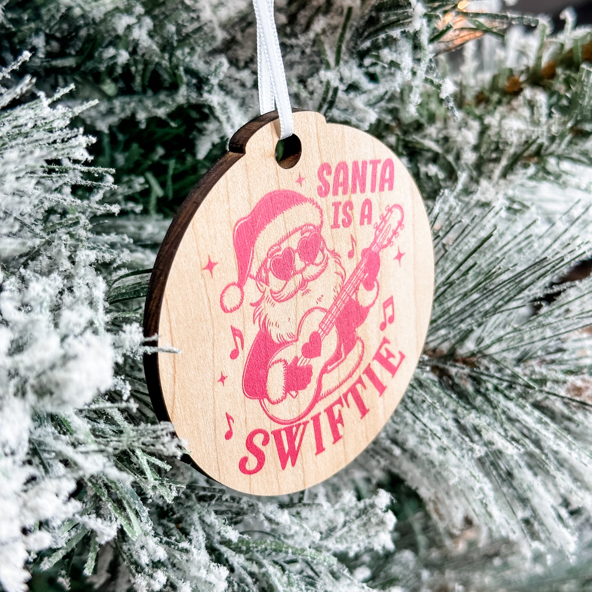 Assorted Funny Puns, Inspirational, and Festive Ornaments