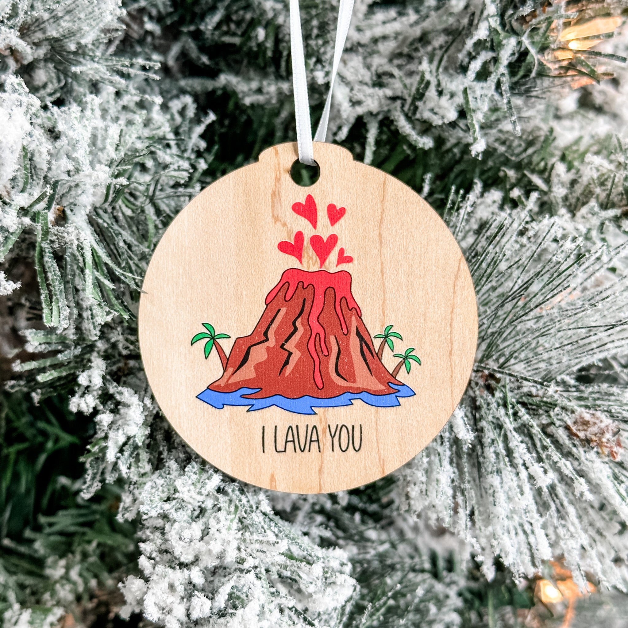Assorted Funny Puns, Inspirational, and Festive Ornaments