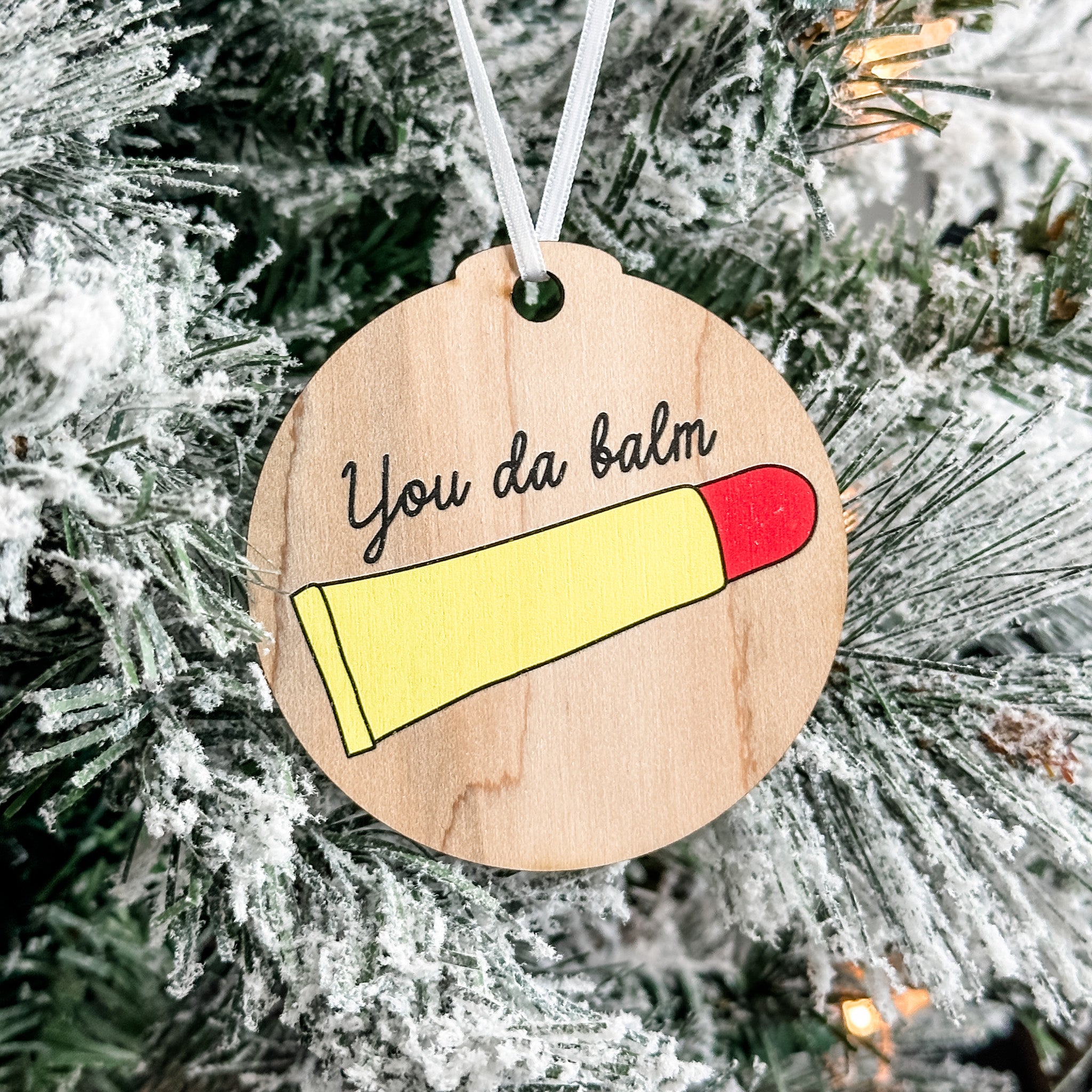 Assorted Funny Puns, Inspirational, and Festive Ornaments