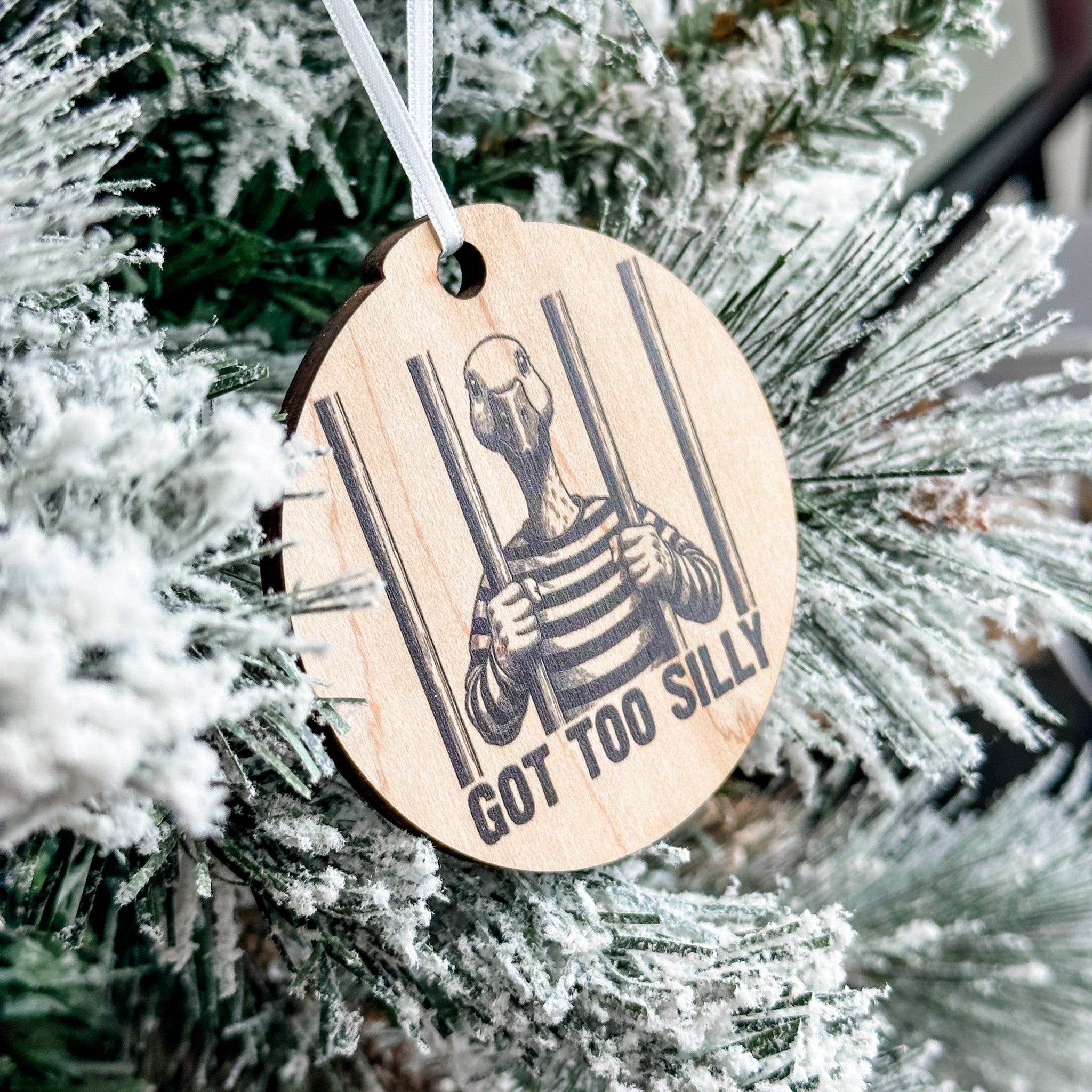 Assorted Funny Puns, Inspirational, and Festive Ornaments