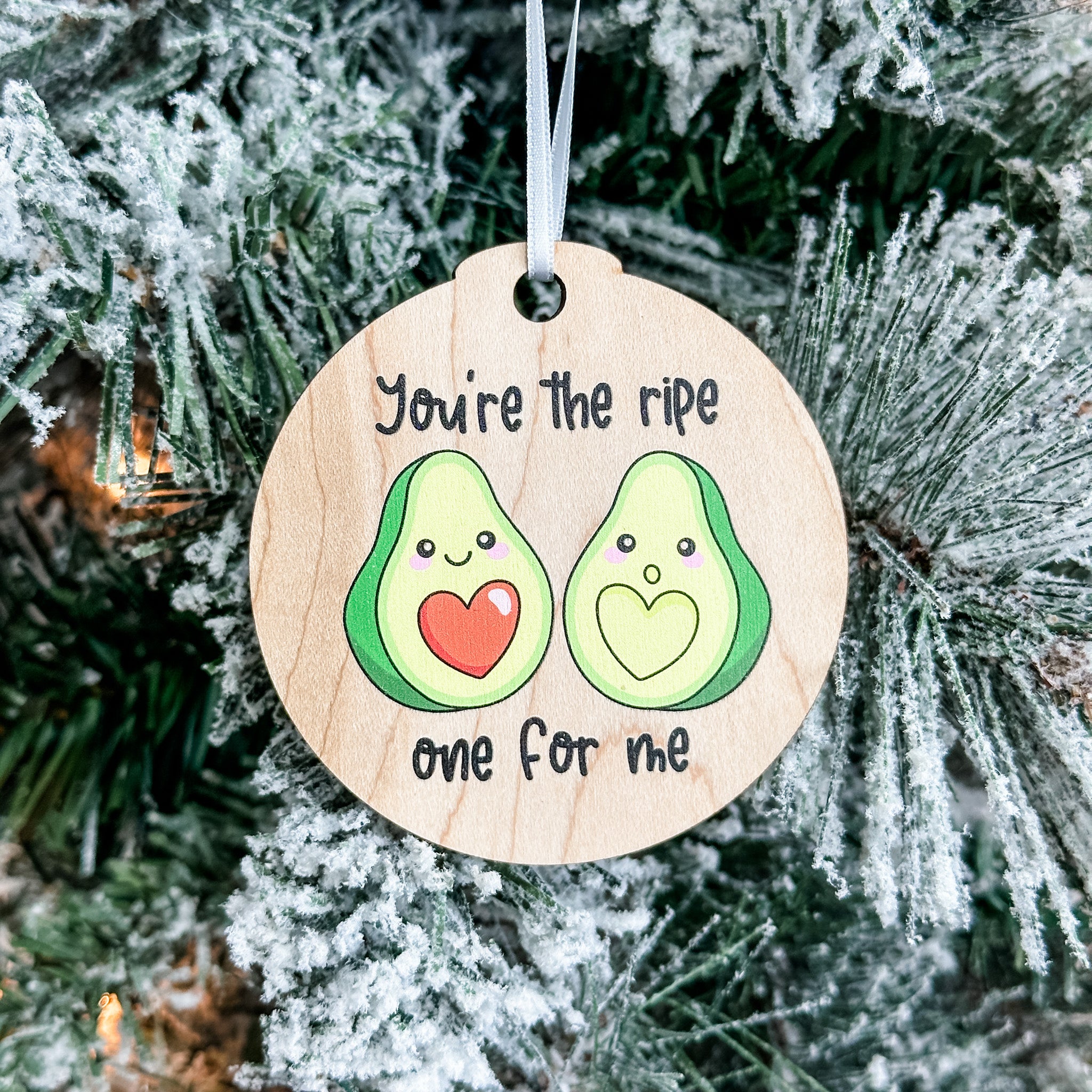 Assorted Funny Puns, Inspirational, and Festive Ornaments