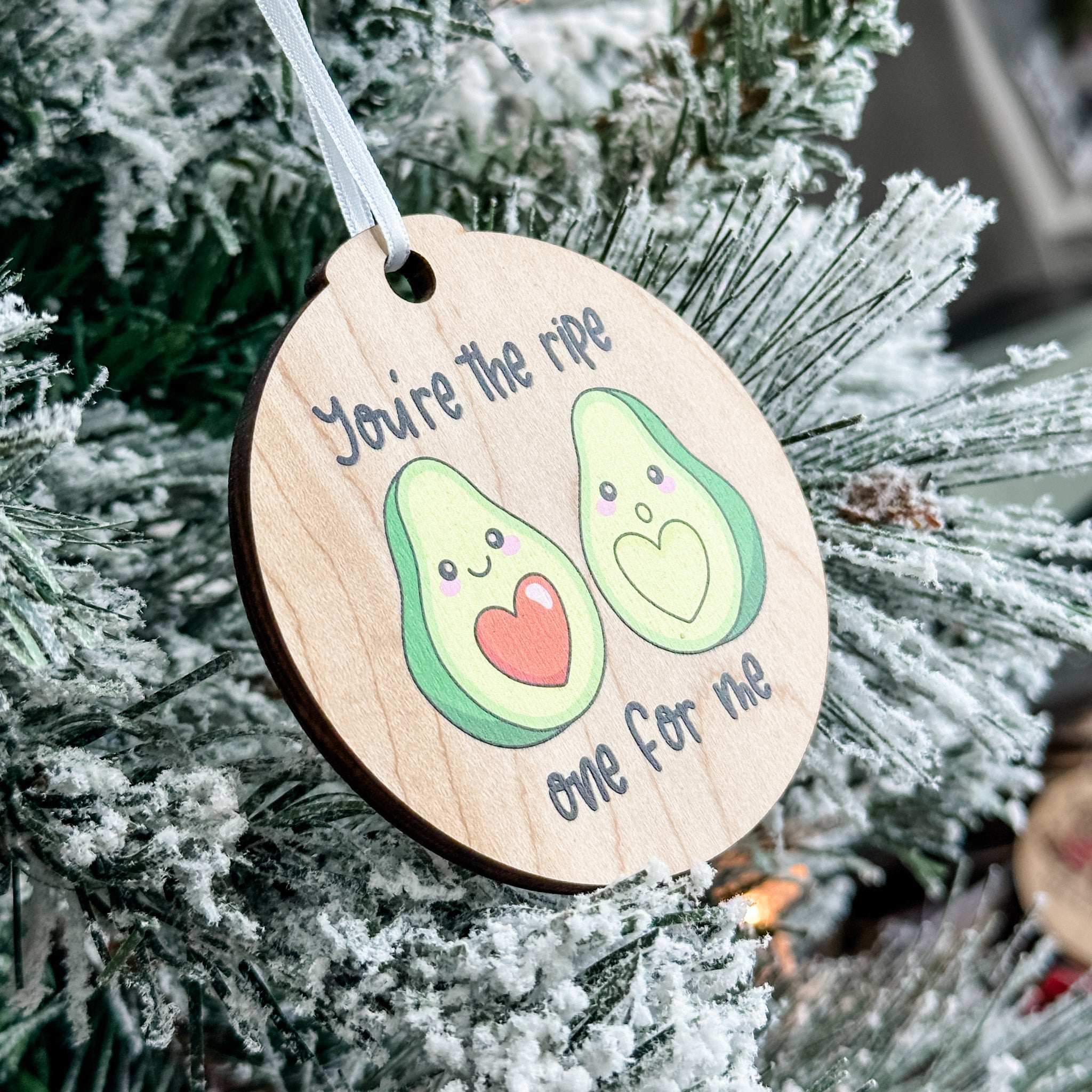 Assorted Funny Puns, Inspirational, and Festive Ornaments
