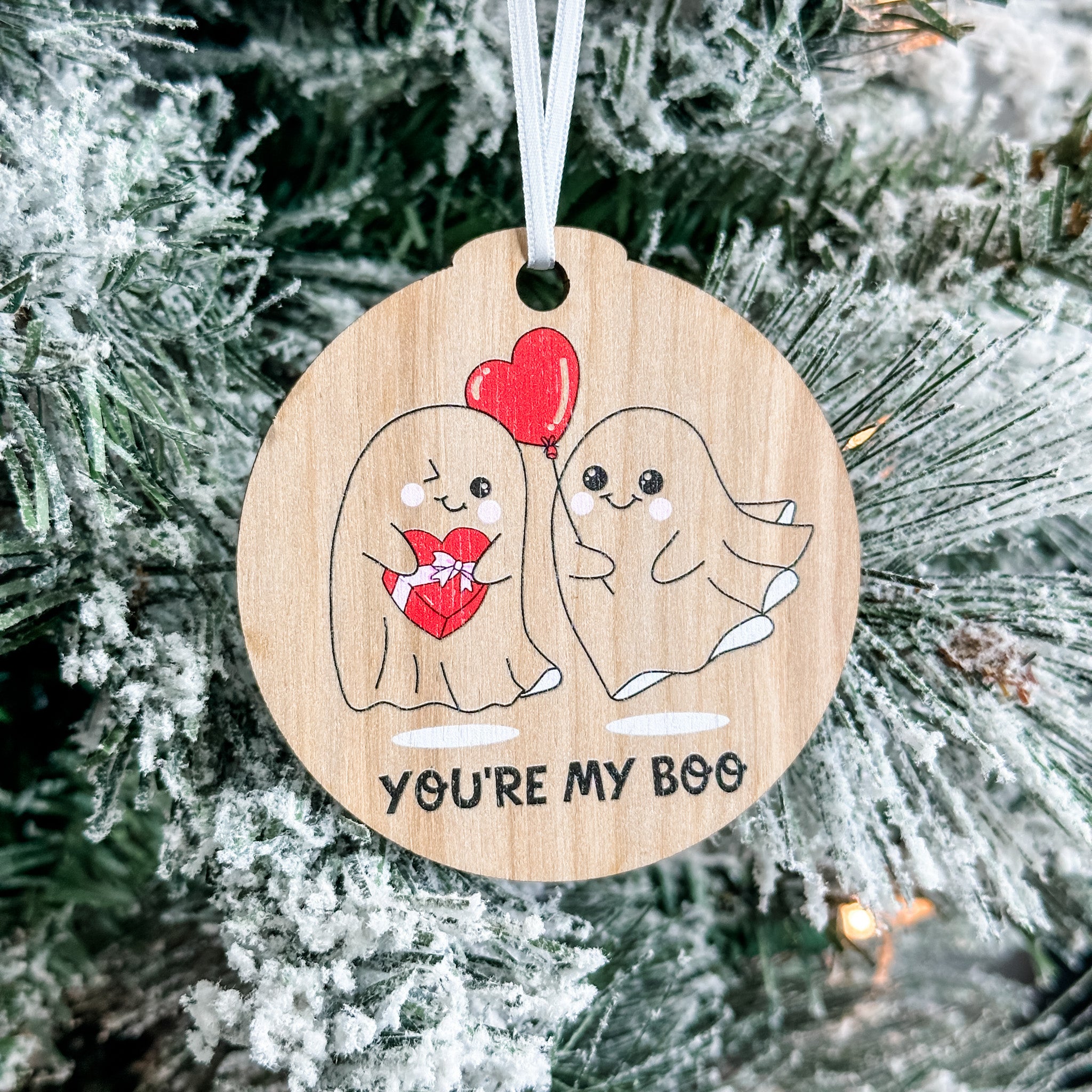 Assorted Funny Puns, Inspirational, and Festive Ornaments