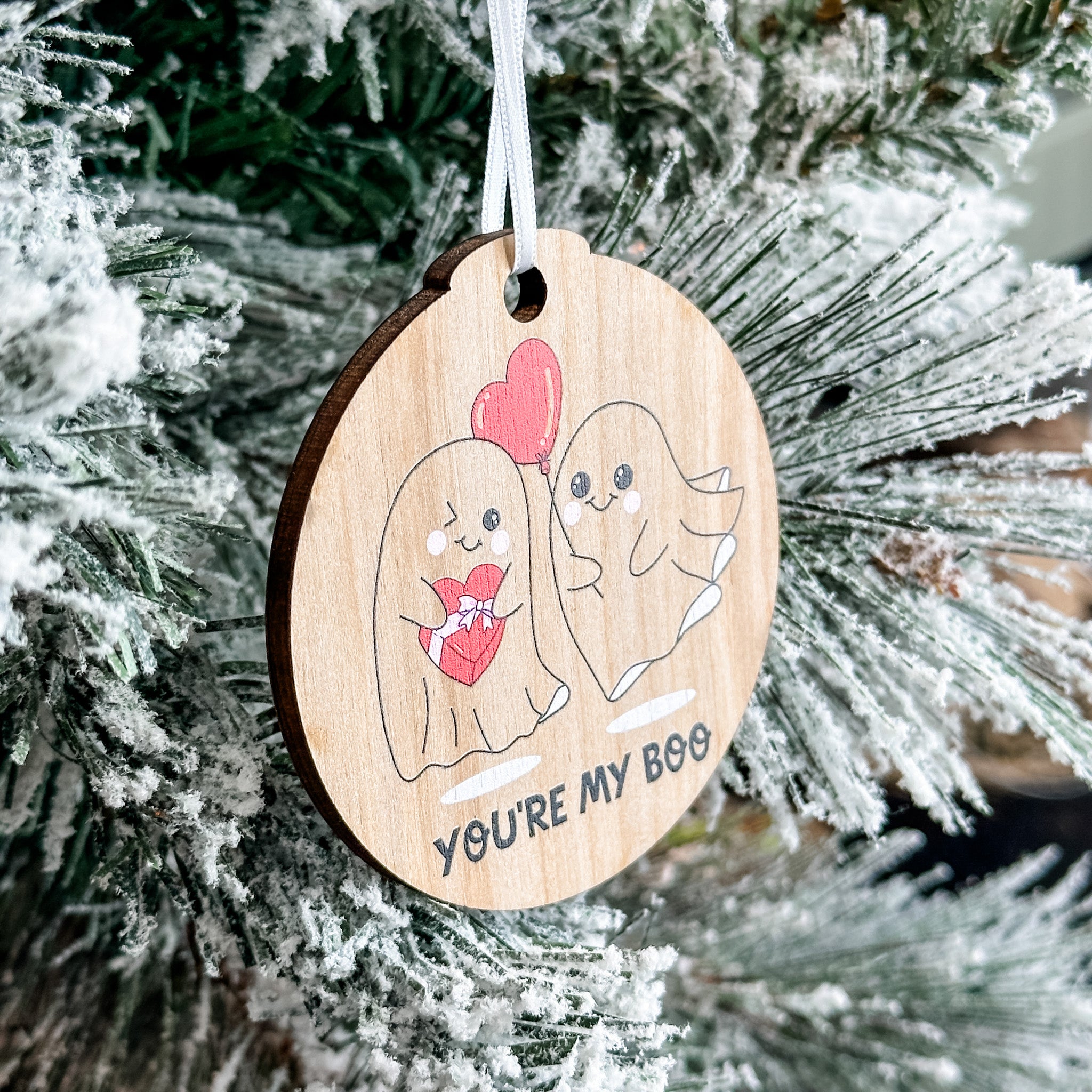 Assorted Funny Puns, Inspirational, and Festive Ornaments
