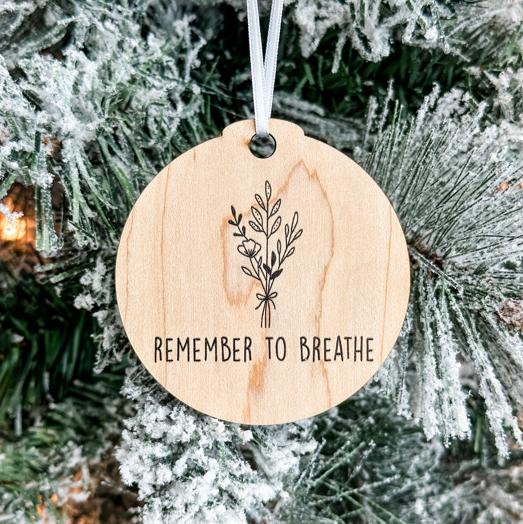 Assorted Funny Puns, Inspirational, and Festive Ornaments
