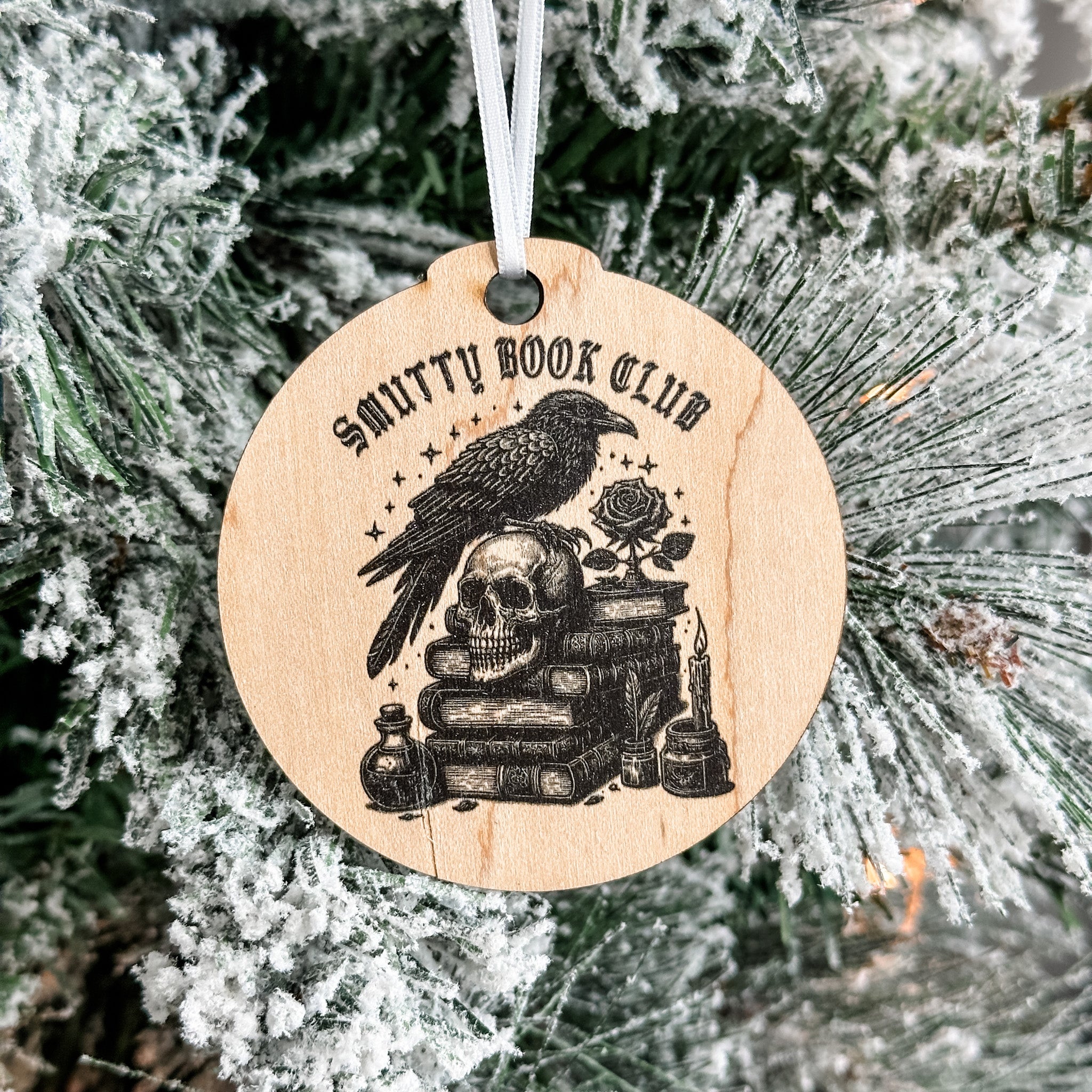 Assorted Funny Puns, Inspirational, and Festive Ornaments