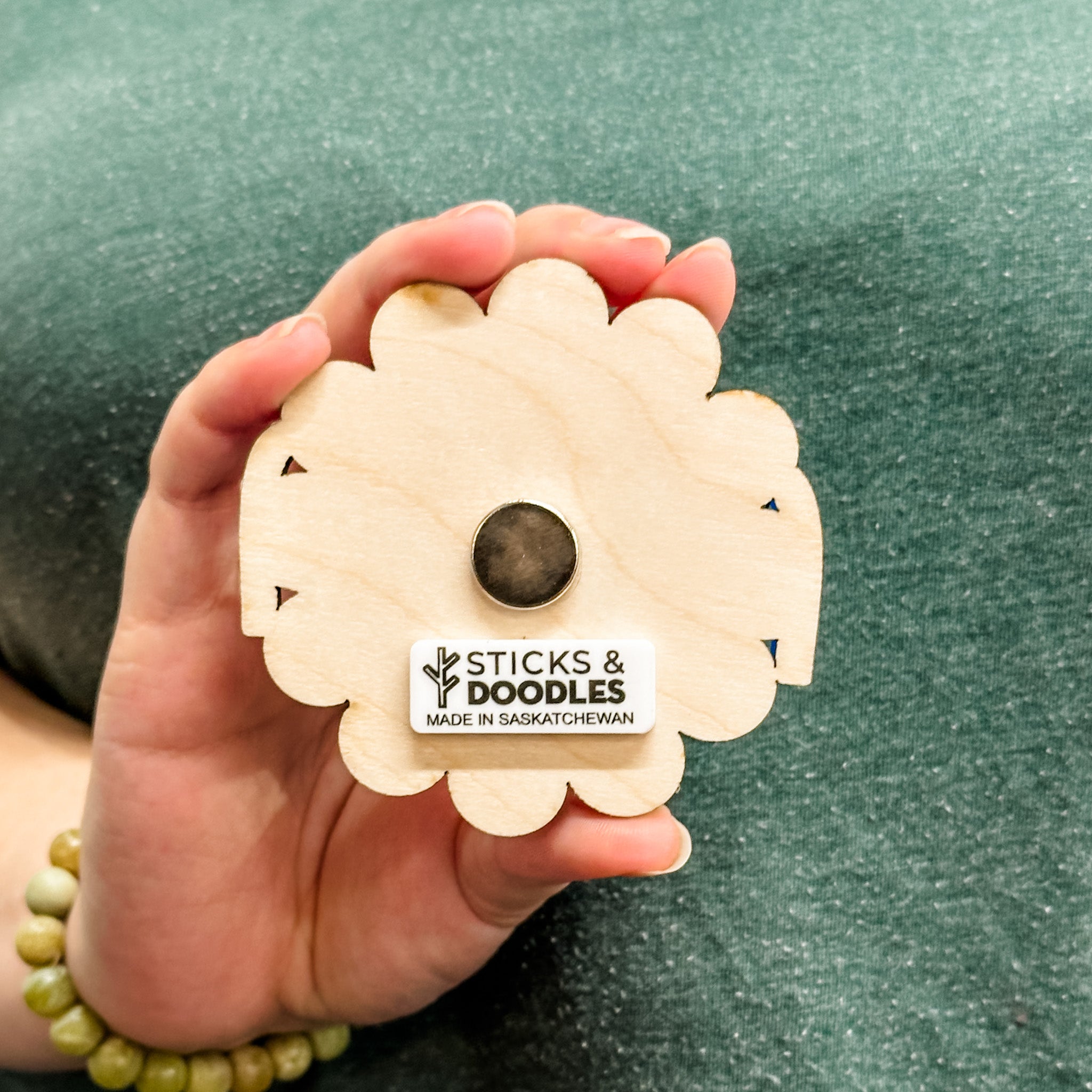 Look What I Made Magnet • Personalized Wood Magnet • For Kids and Little Artists