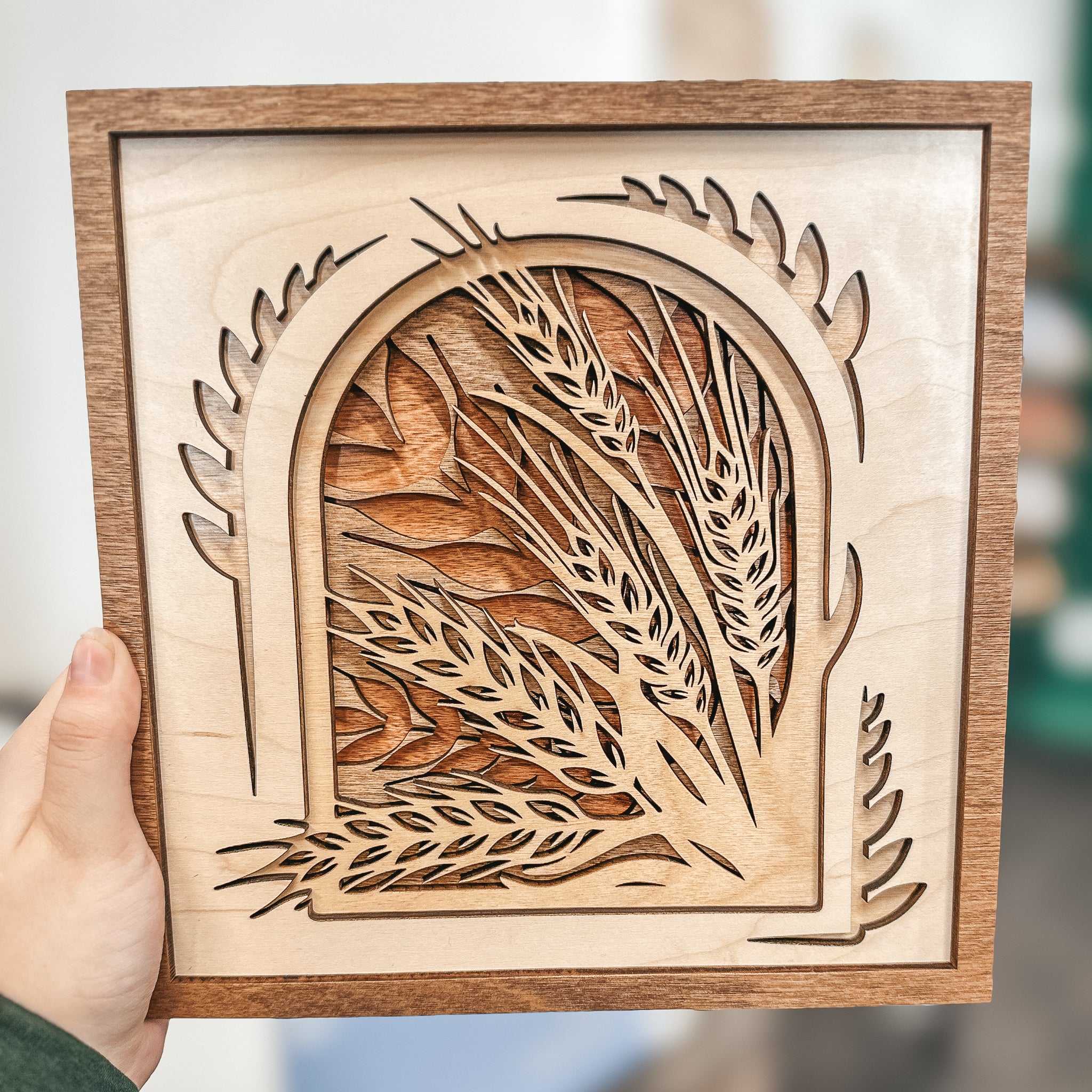 #Choose Design_Wheat Mosaic