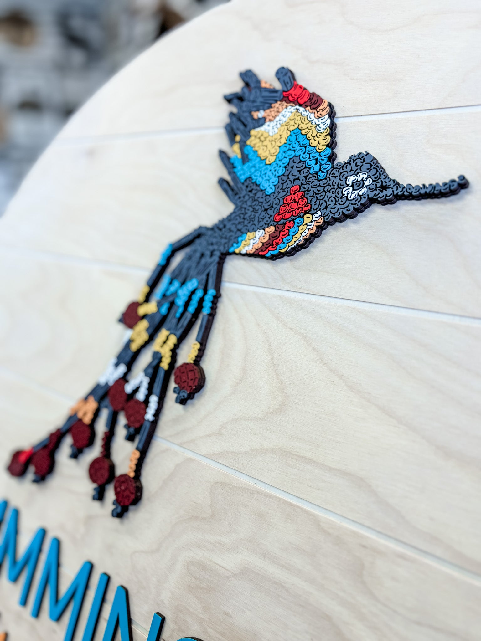 ✨Feature✨ Hummingbird Health & Wellness' Beaded Logo