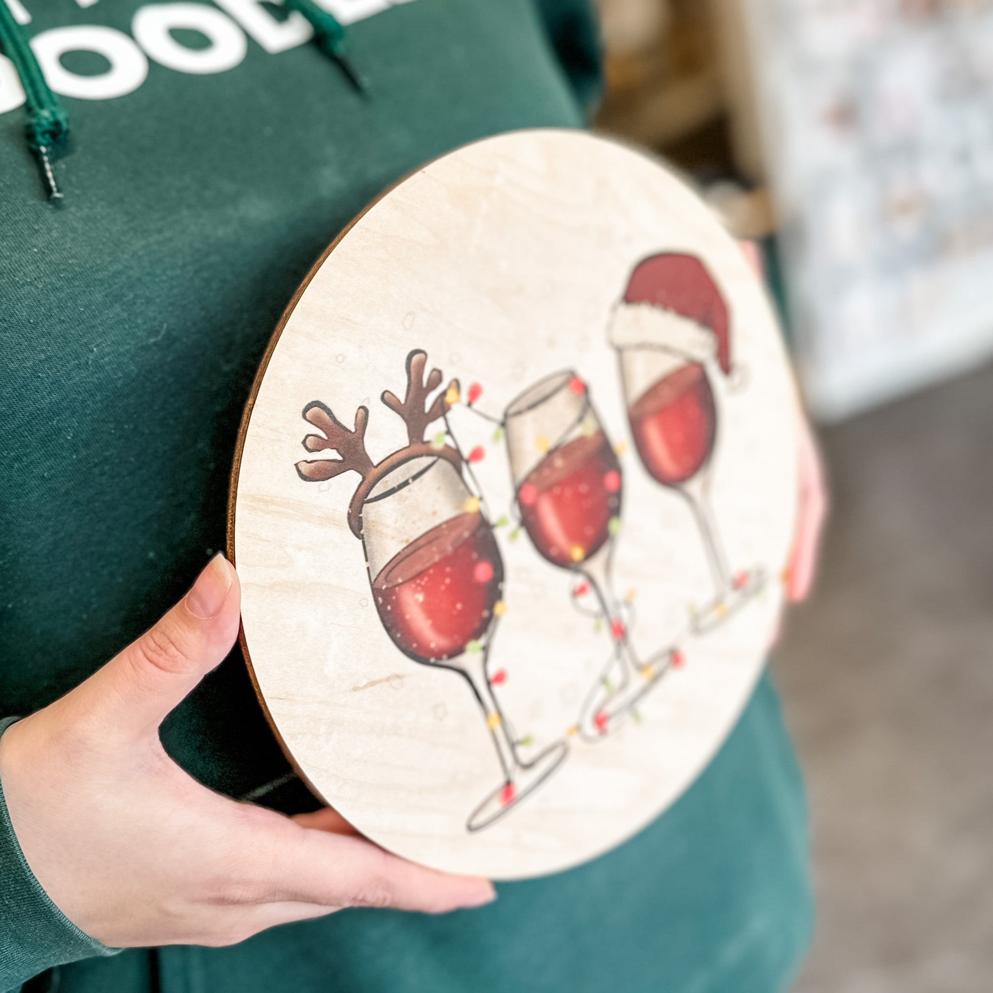 Festive Wines • Printed Wood Sign