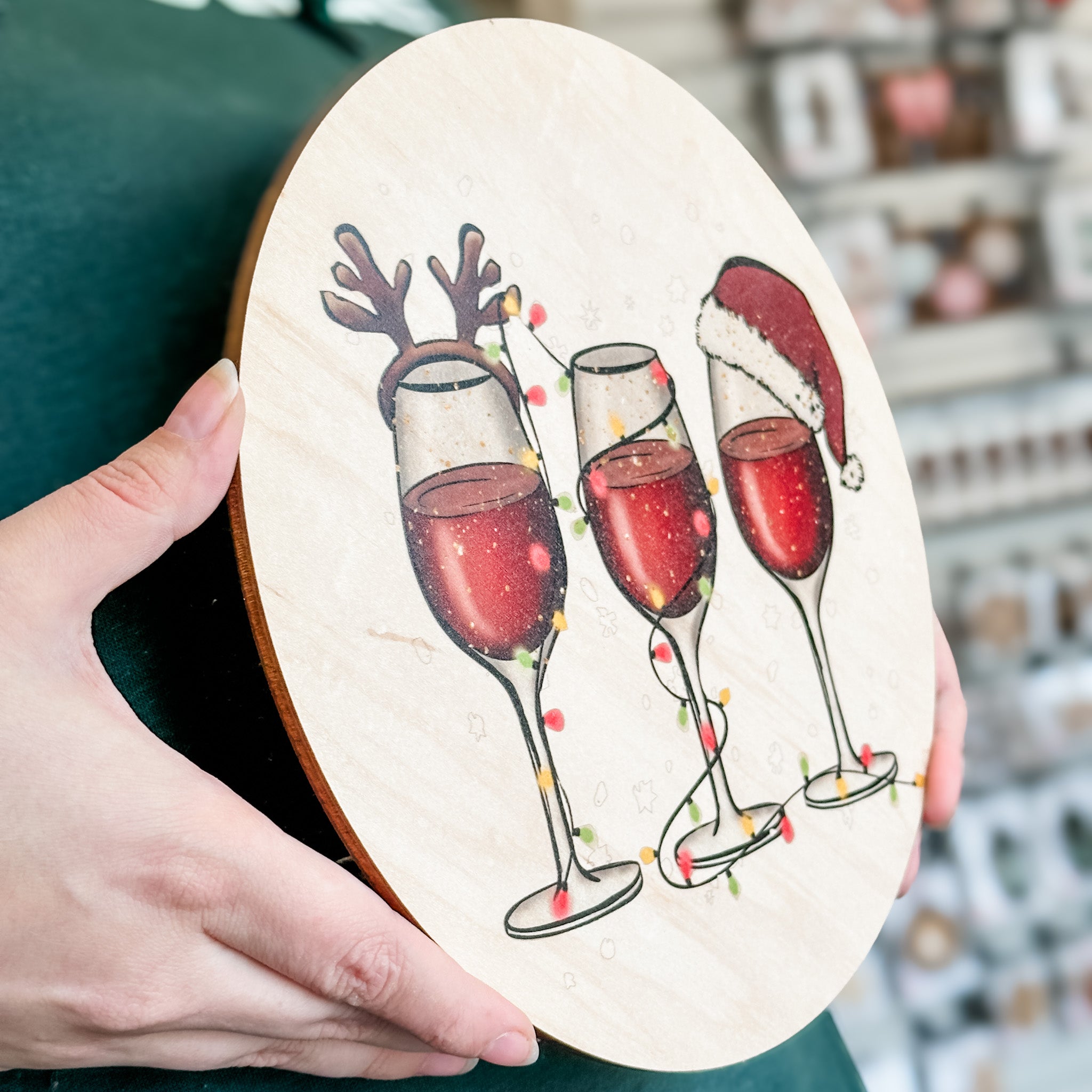 Festive Wines • Printed Wood Sign