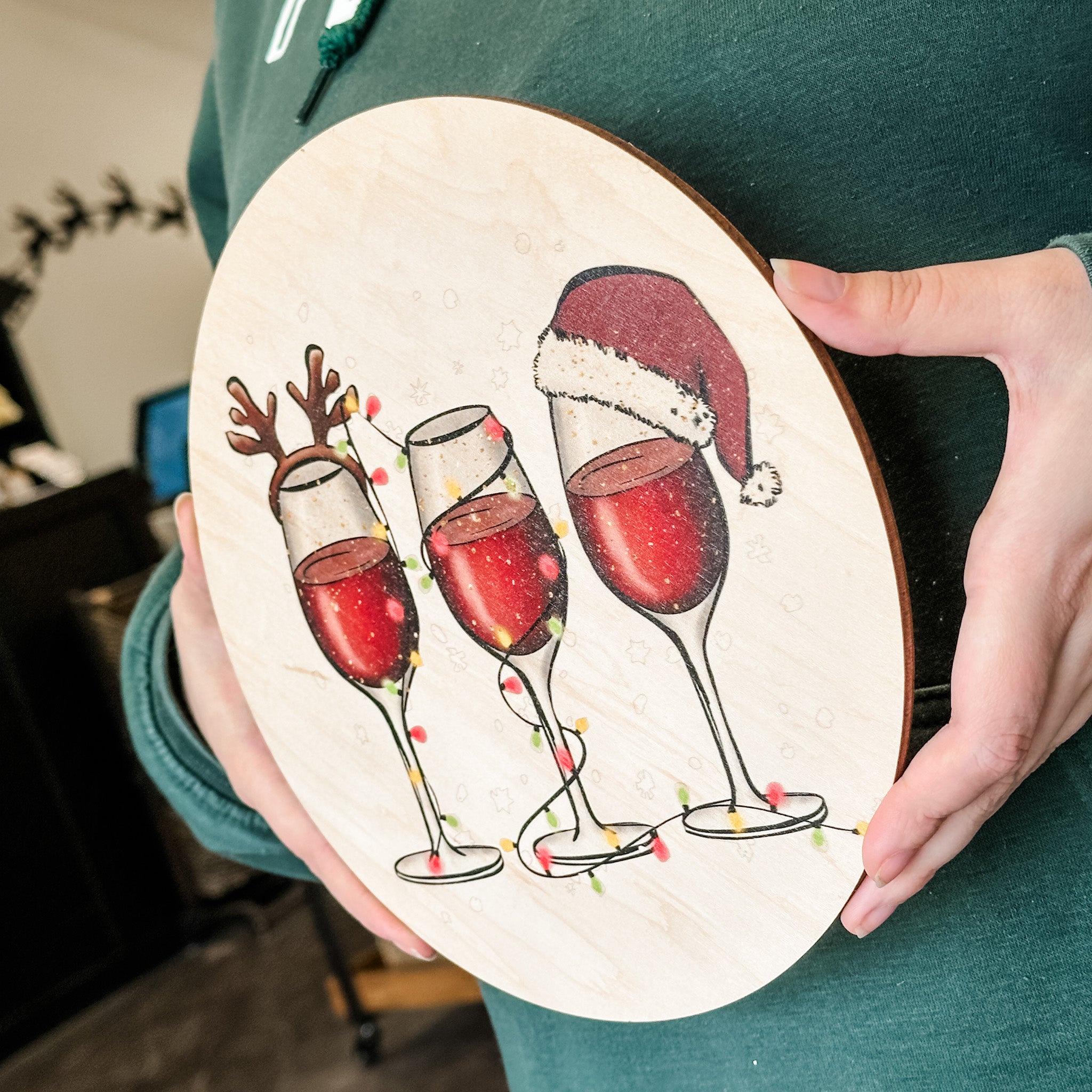 Festive Wines • Printed Wood Sign