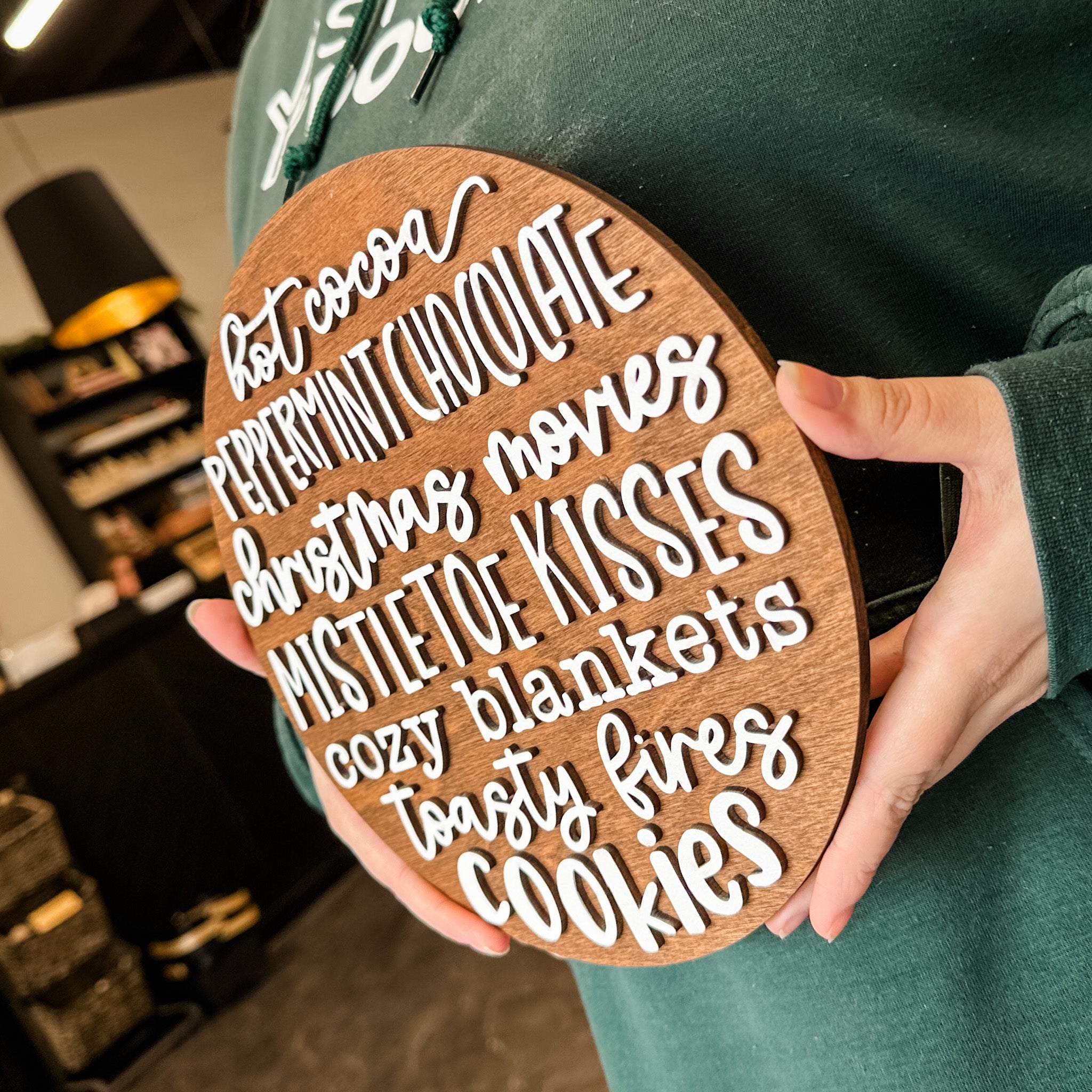My Favourite Things • 3D Wood Sign
