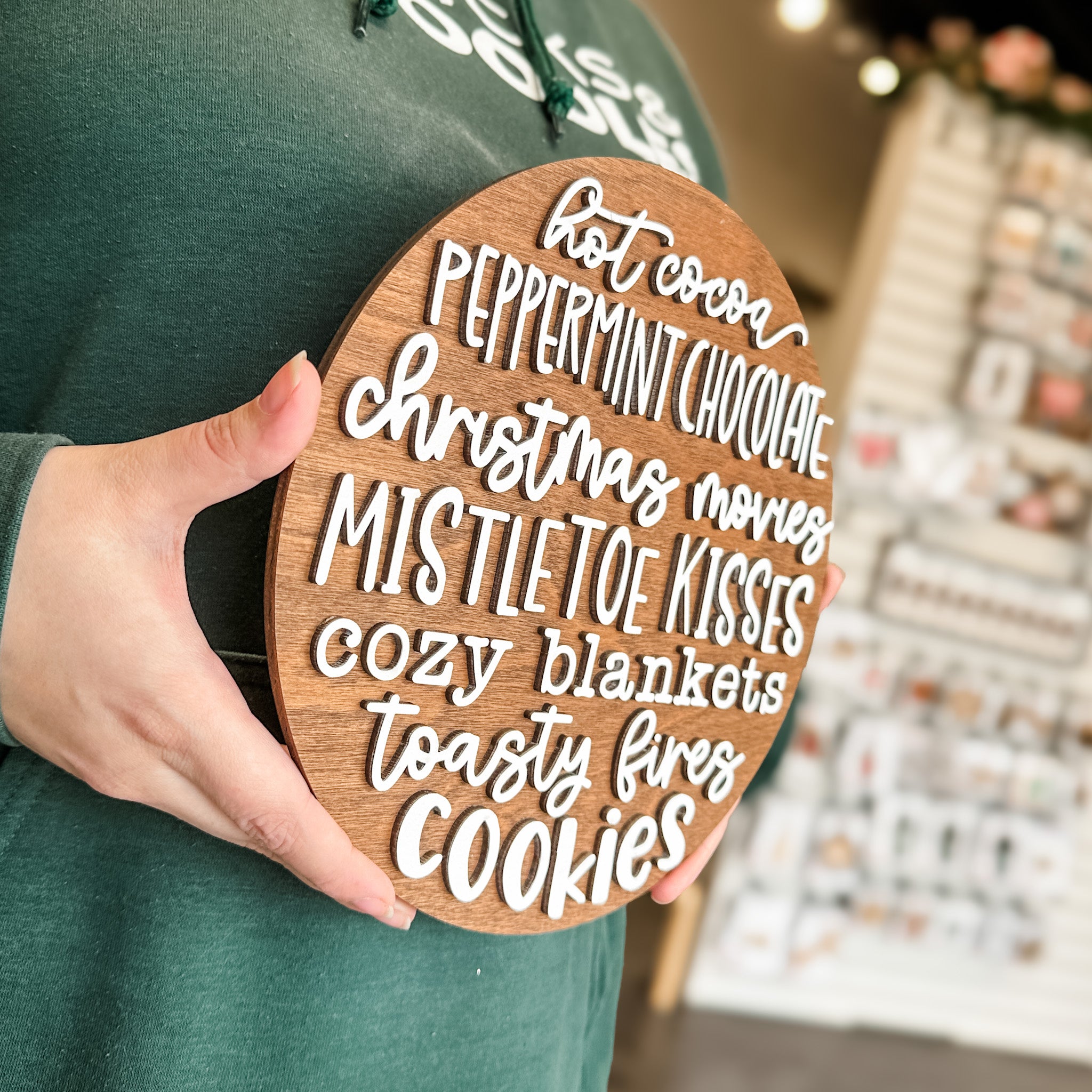 My Favourite Things • 3D Wood Sign