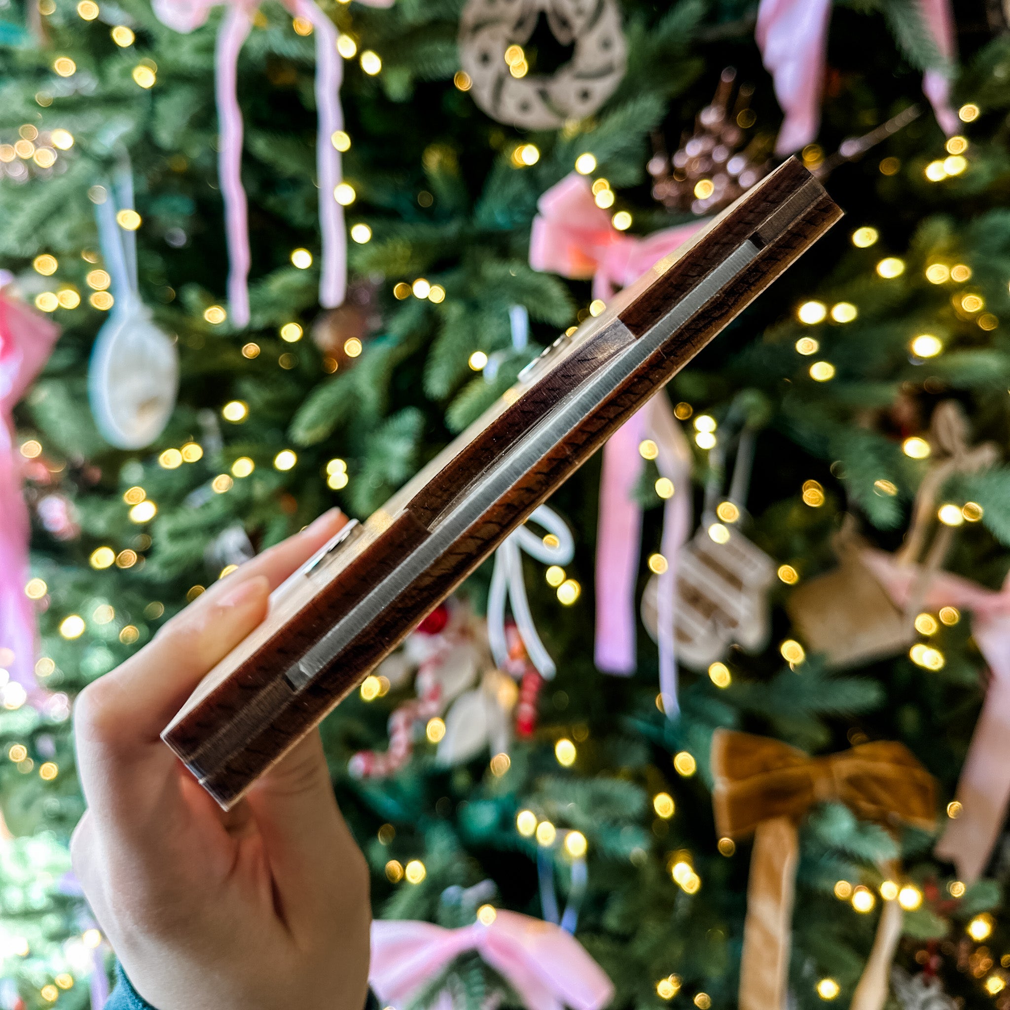 Sonogram Photo Frame • Wood Magnet • For Expecting Parents