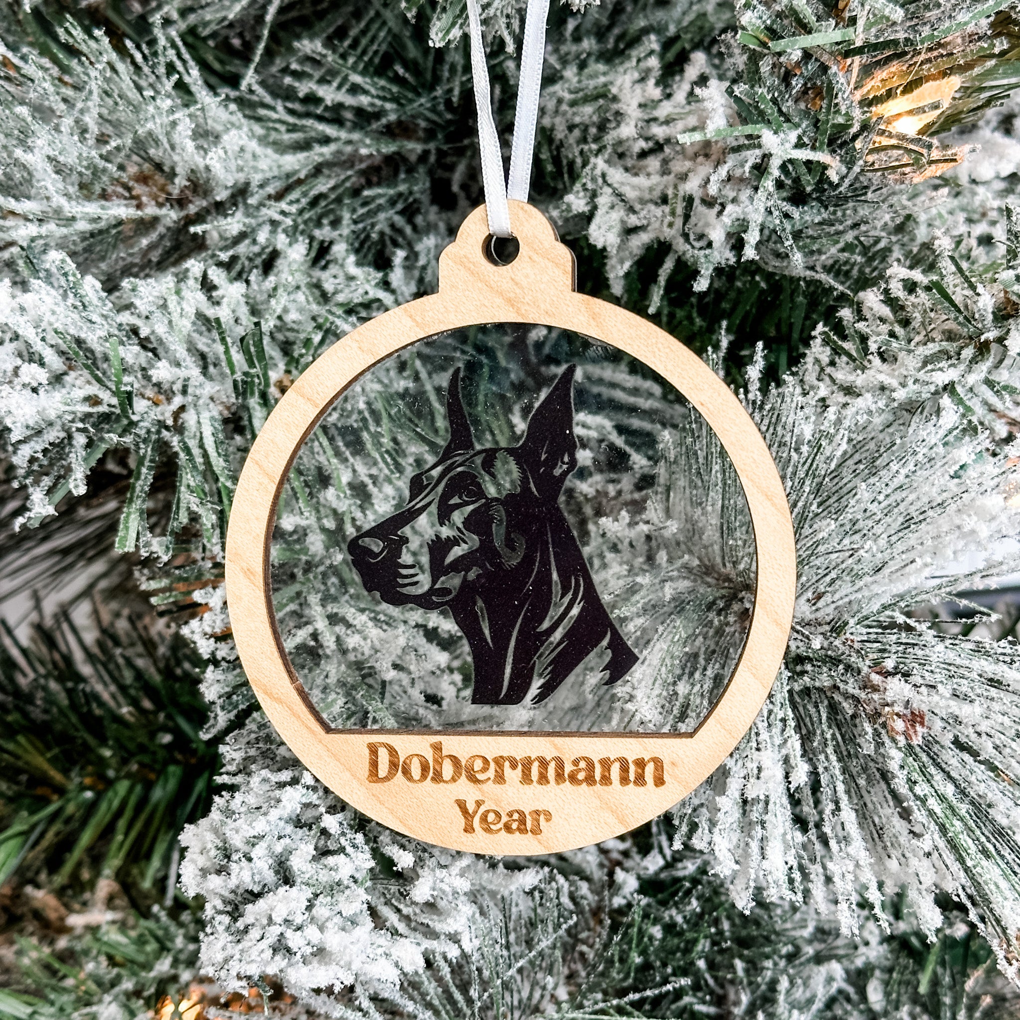 Personalized Dog Breeds • 3D Wood & Acrylic Ornaments • For Pets & Pet Loss