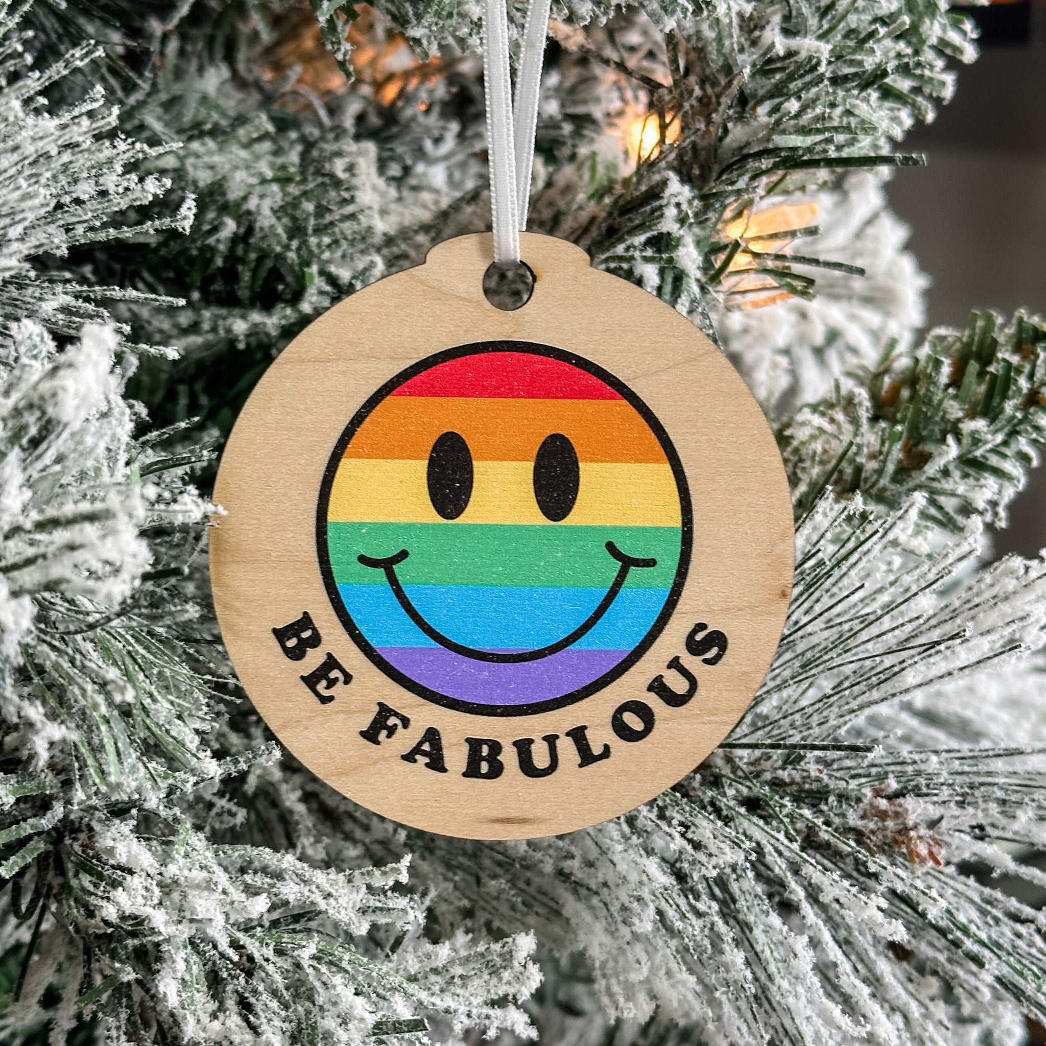 Assorted Funny Puns, Inspirational, and Festive Ornaments
