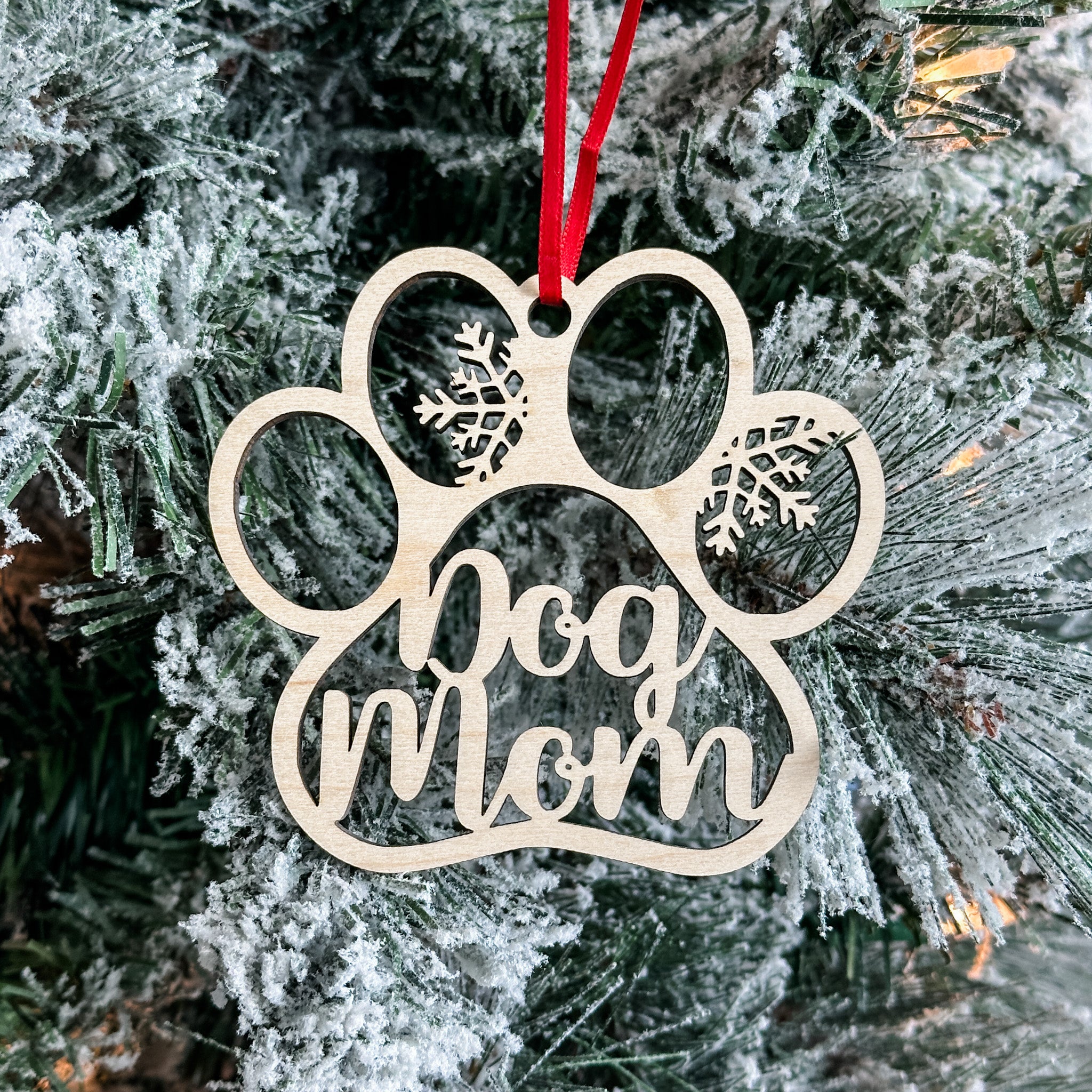 Pet Parent Wood Ornament