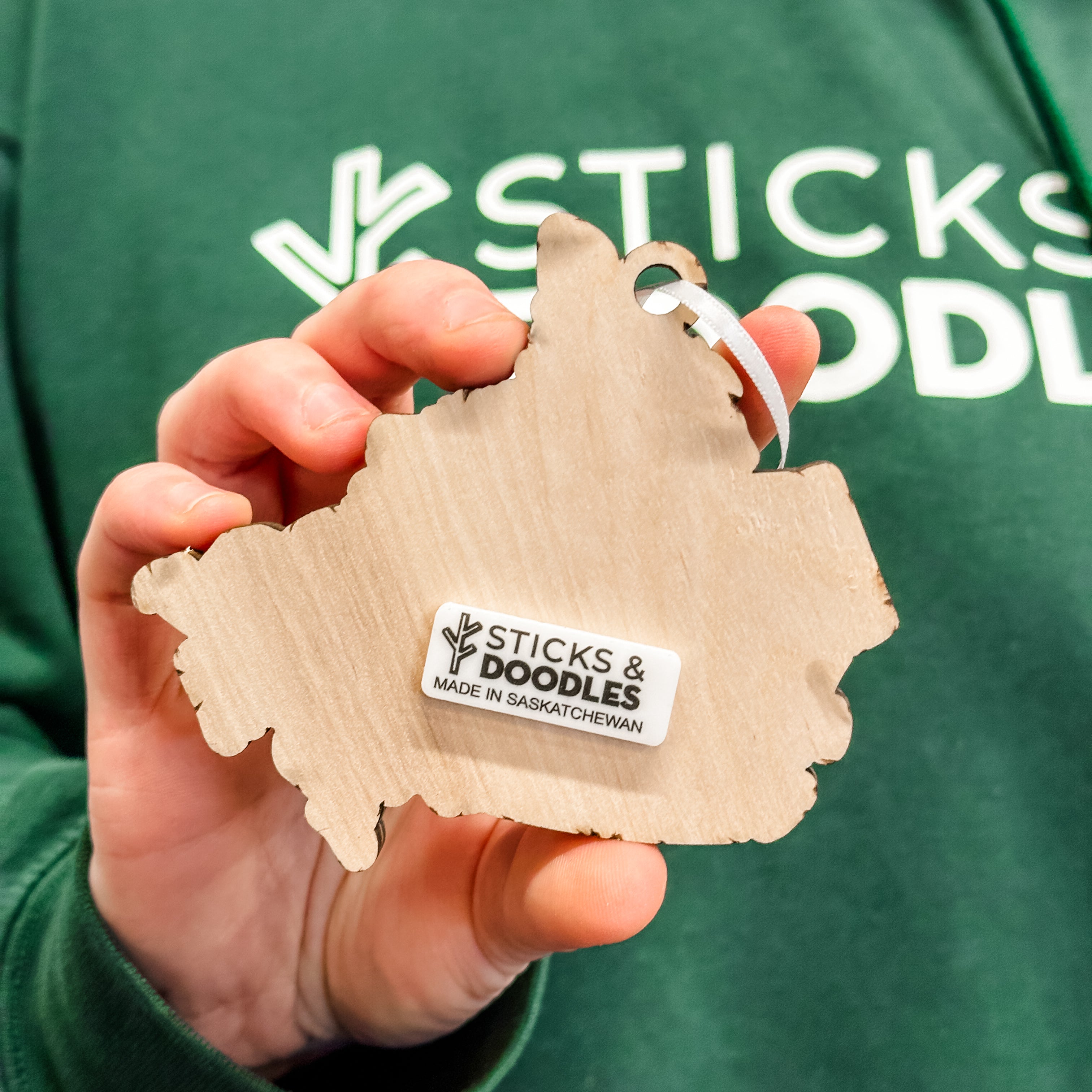 Our Country • 3D Wood Ornament or Magnet • For Those Who Love Canada