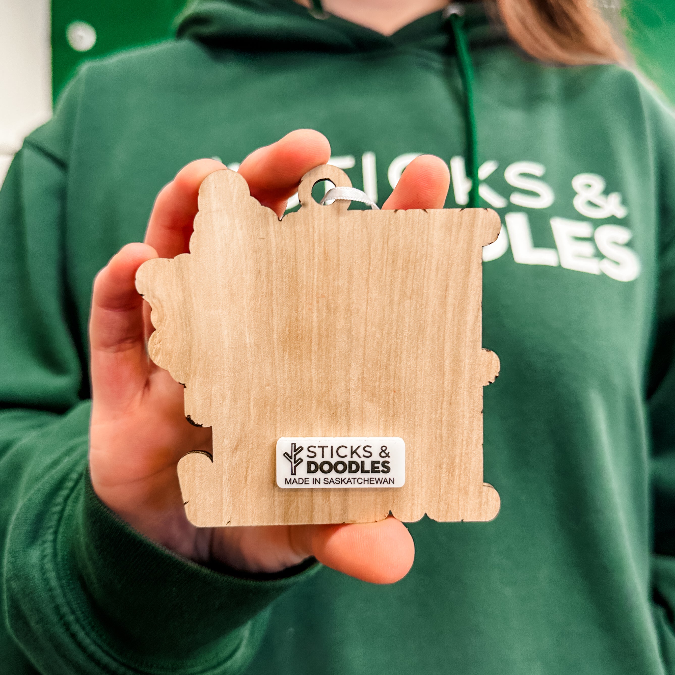 Canada is Home • 3D Wood Ornament or Magnet • For Those Who Love Canada