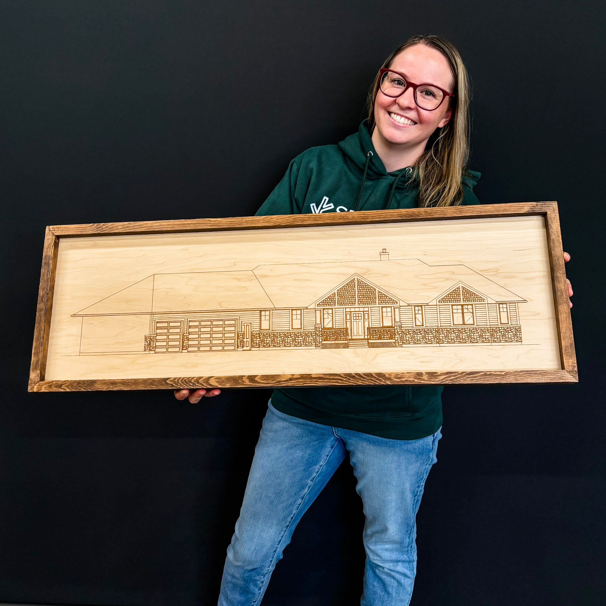 Custom Blueprint Photo Artwork