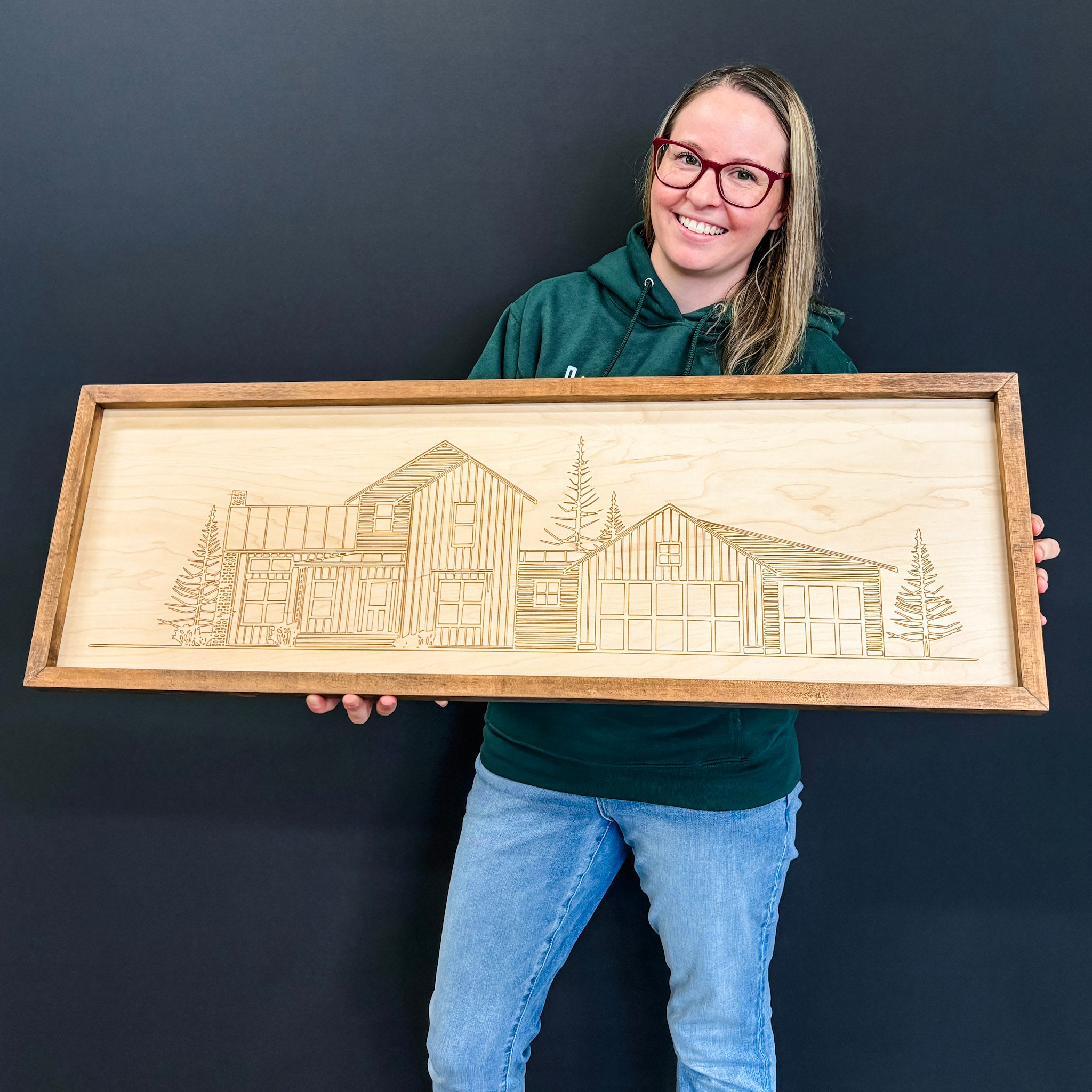 Custom Blueprint Photo Artwork