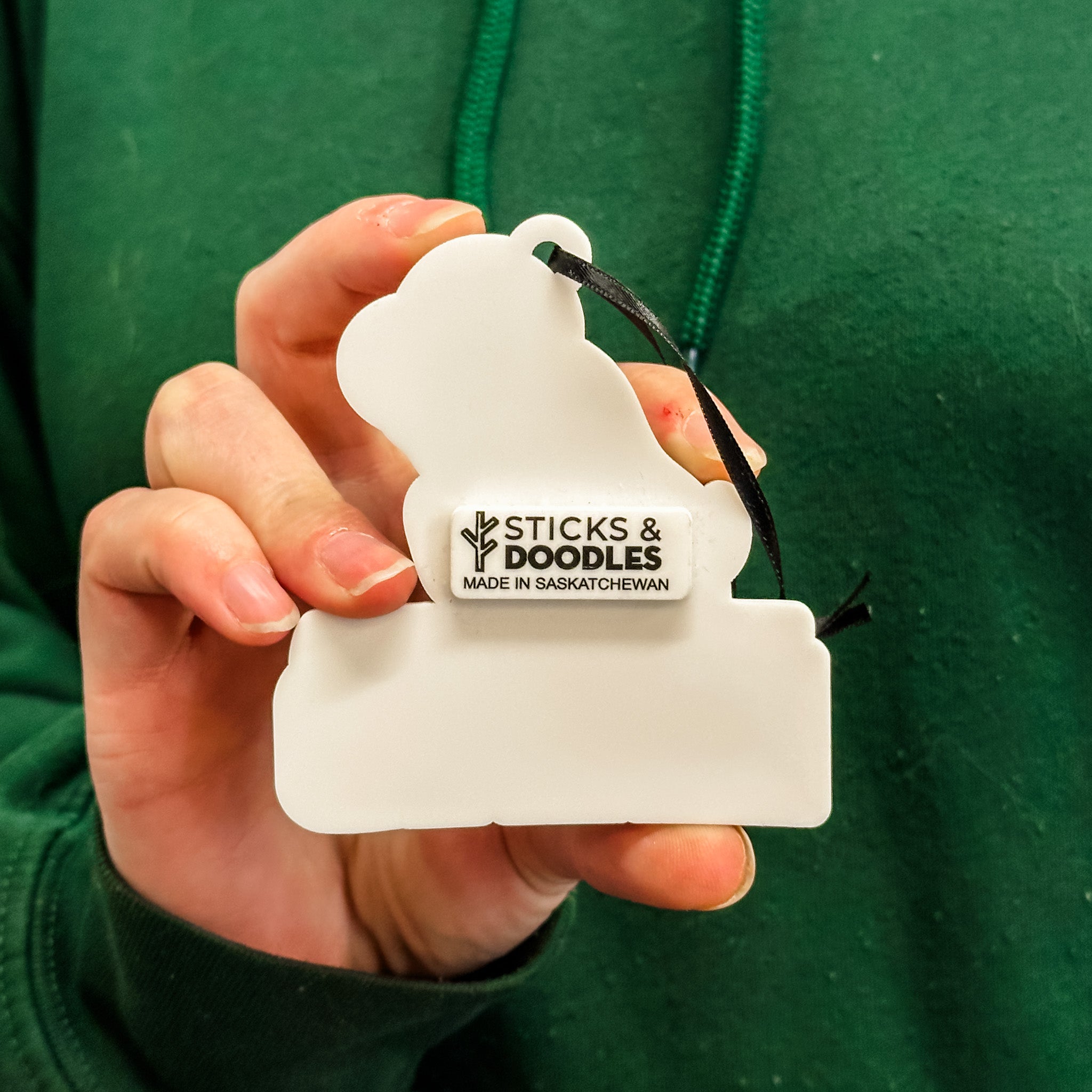 University of Regina Rams • 3D Wood/Acrylic Ornaments • For Students & Proud Parents