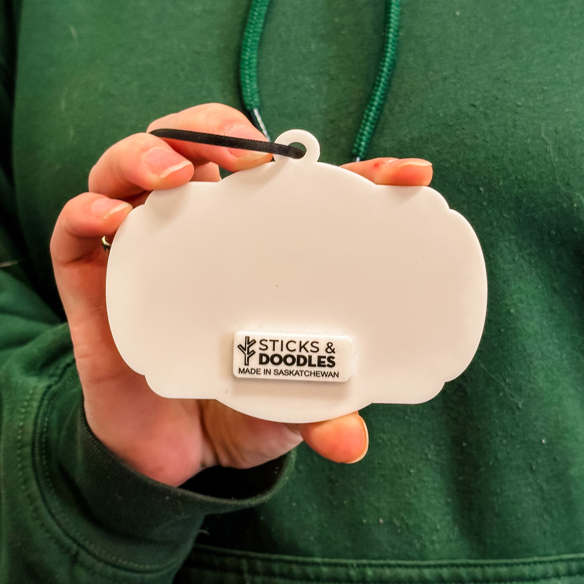 University of Regina Athletics • 3D Wood/Acrylic Ornament • For Students and Proud Parents