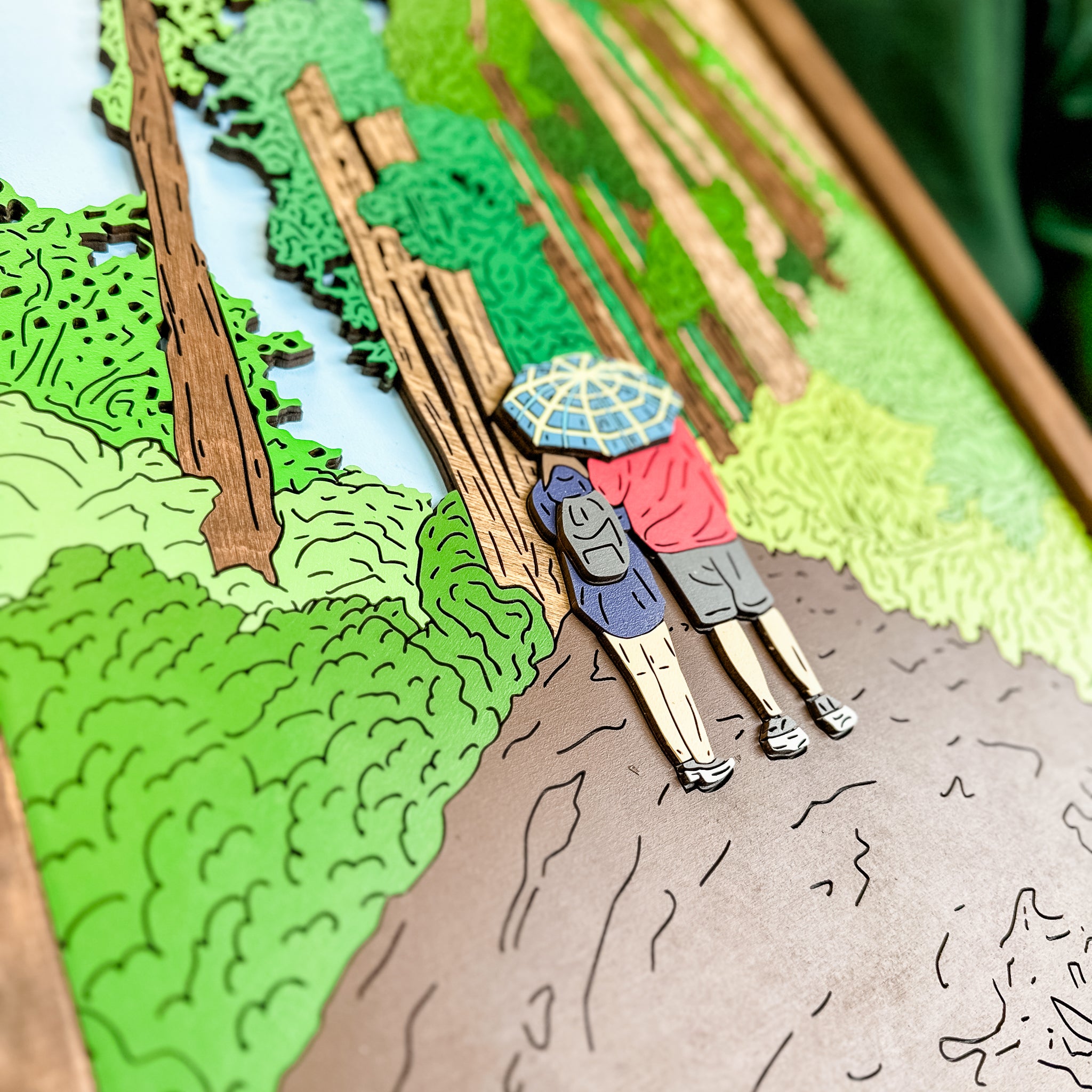 #Art Style_(8 to 12 Weeks) 3D Hand Painted Wood - Premium