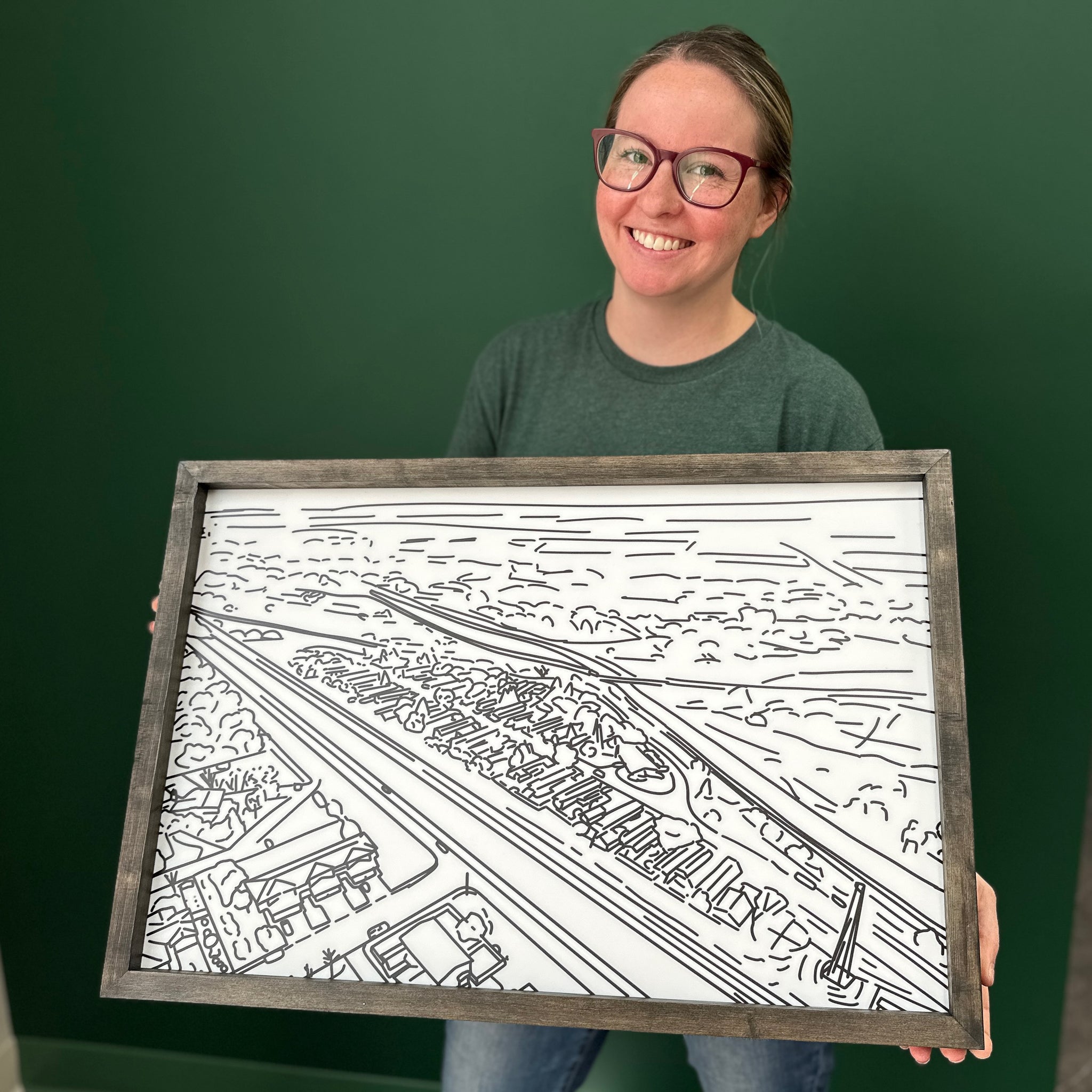 #Art Style_(2 to 4 Weeks) Black and White Acrylic Print