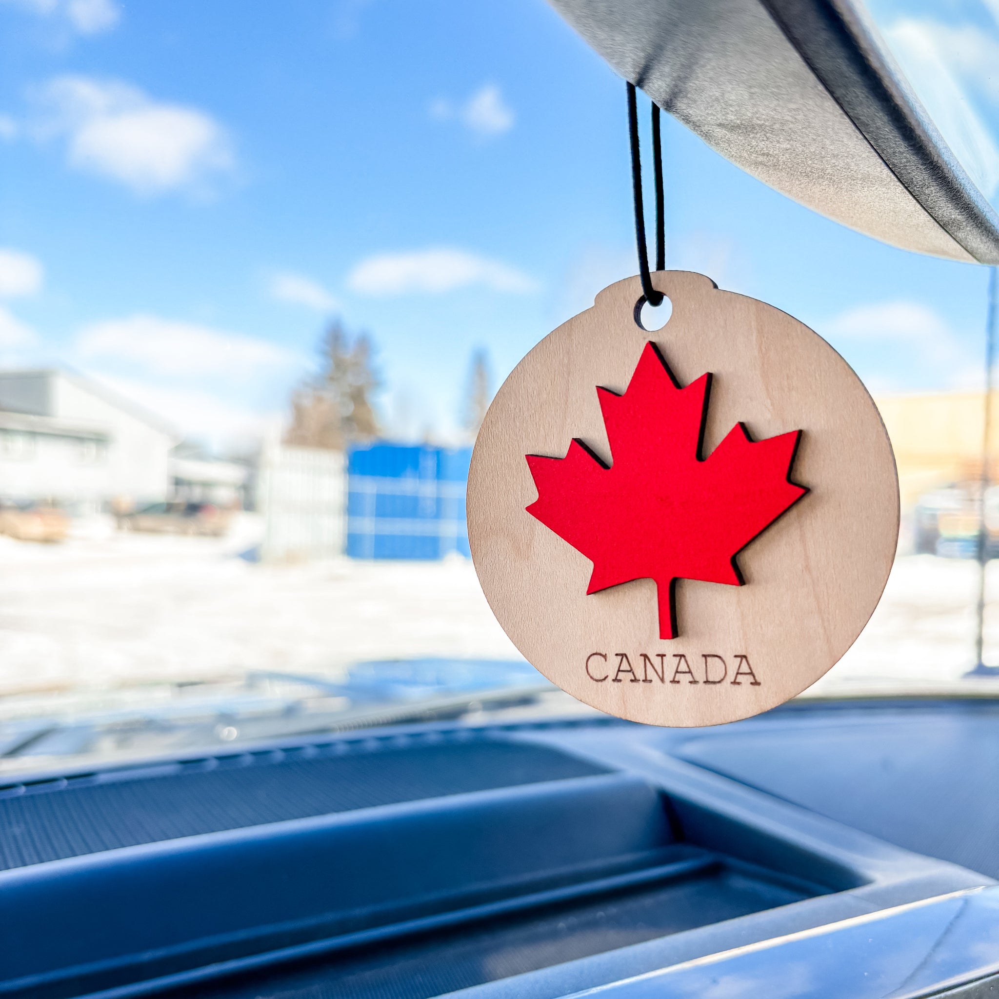 Classic Canada • 3D Wood Ornament or Magnet • For Those Who Love Canada