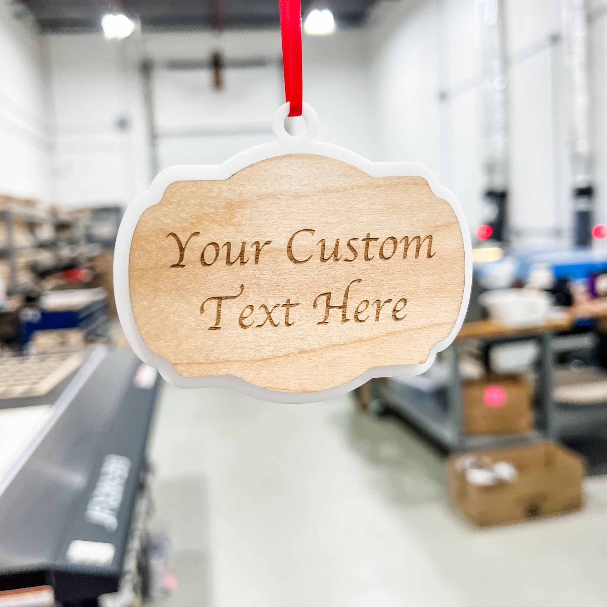 Design-Your-Own Wood & Acrylic Ornament