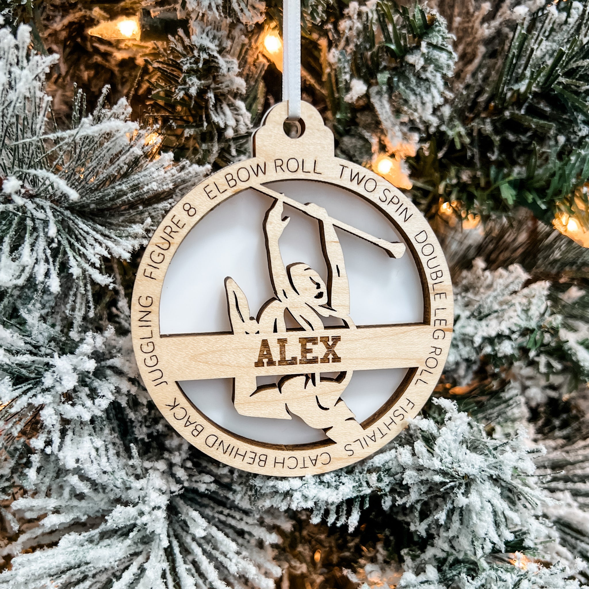 Personalized Individual Sports Ornaments (Golf, Track, and 21 Others)