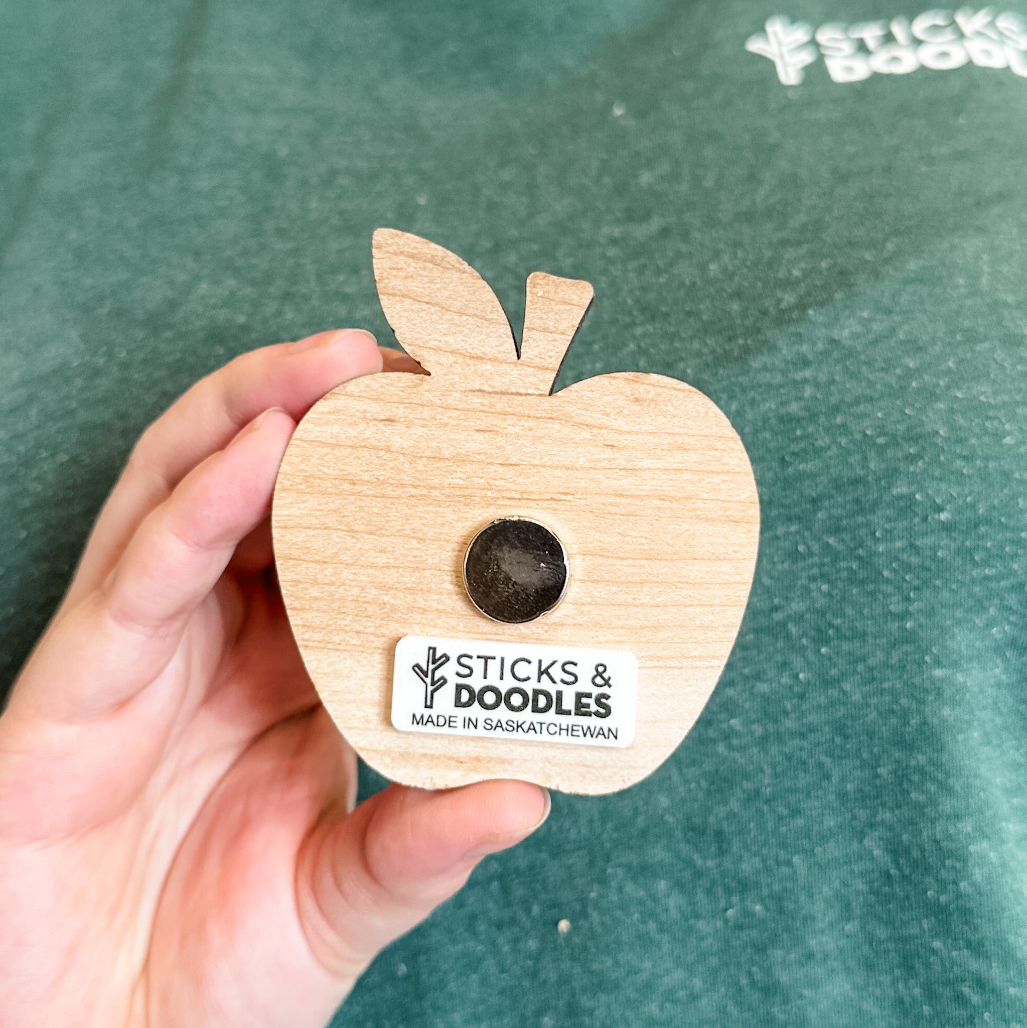 Teacher & Educator • Wood Magnet • For End of School Year / School Christmas Gifts