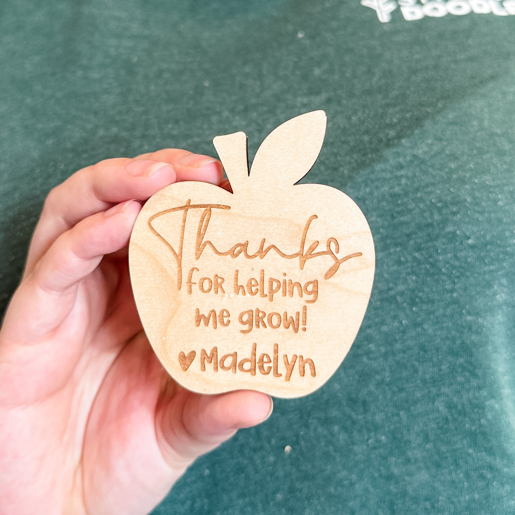 Teacher & Educator • Wood Magnet • For End of School Year / School Christmas Gifts