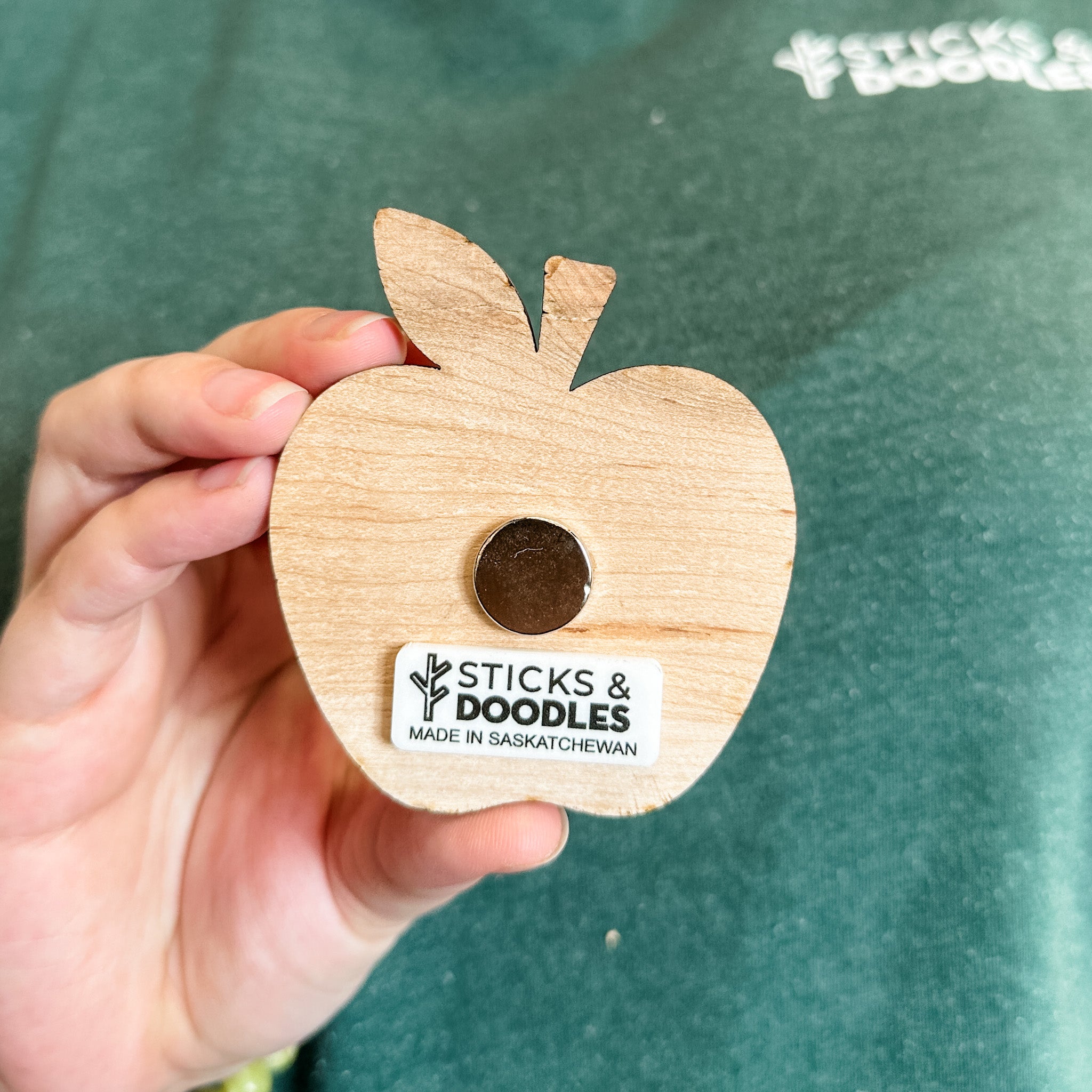 Teacher & Educator • Wood Magnet • For End of School Year / School Christmas Gifts