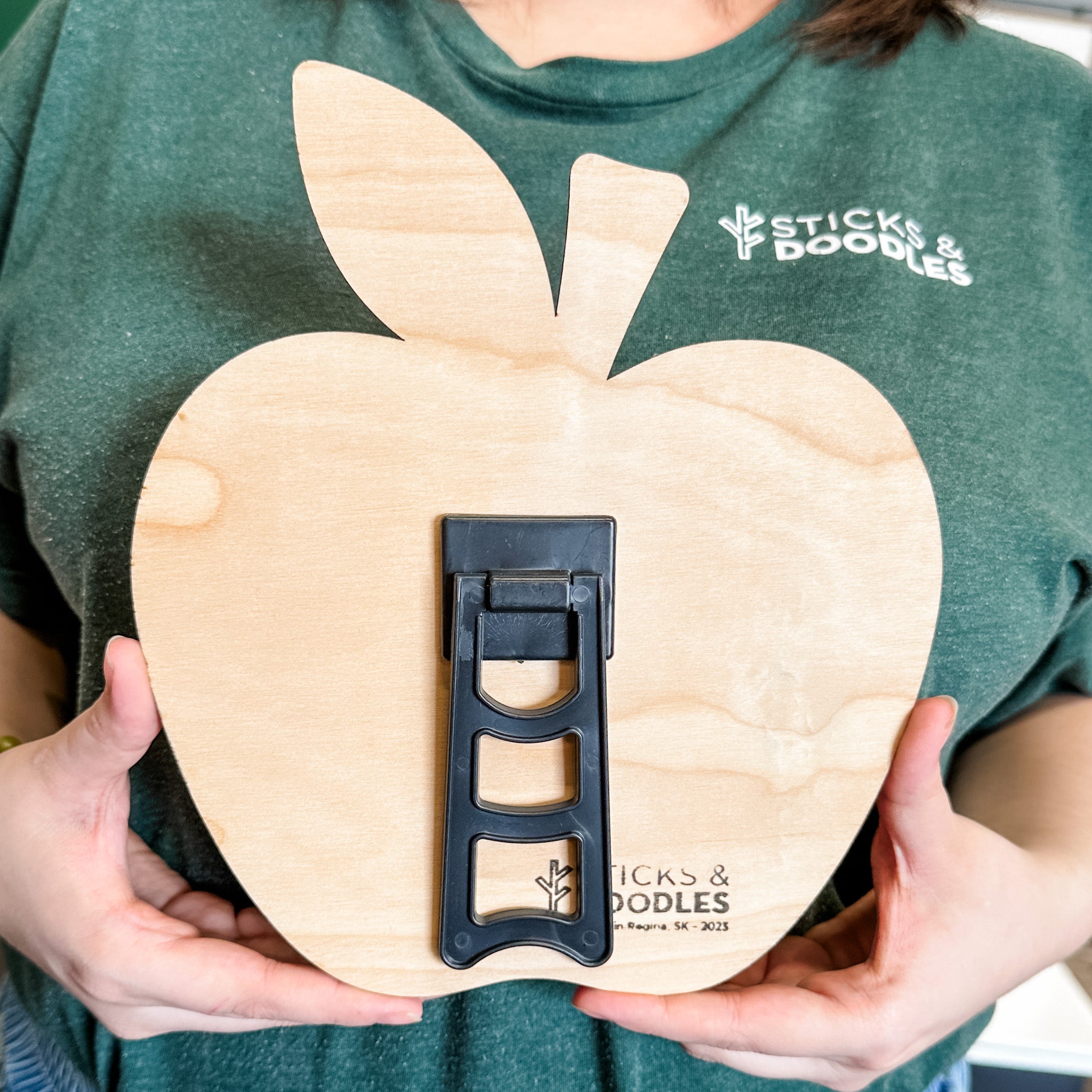 Personalized Teacher Apple Sign