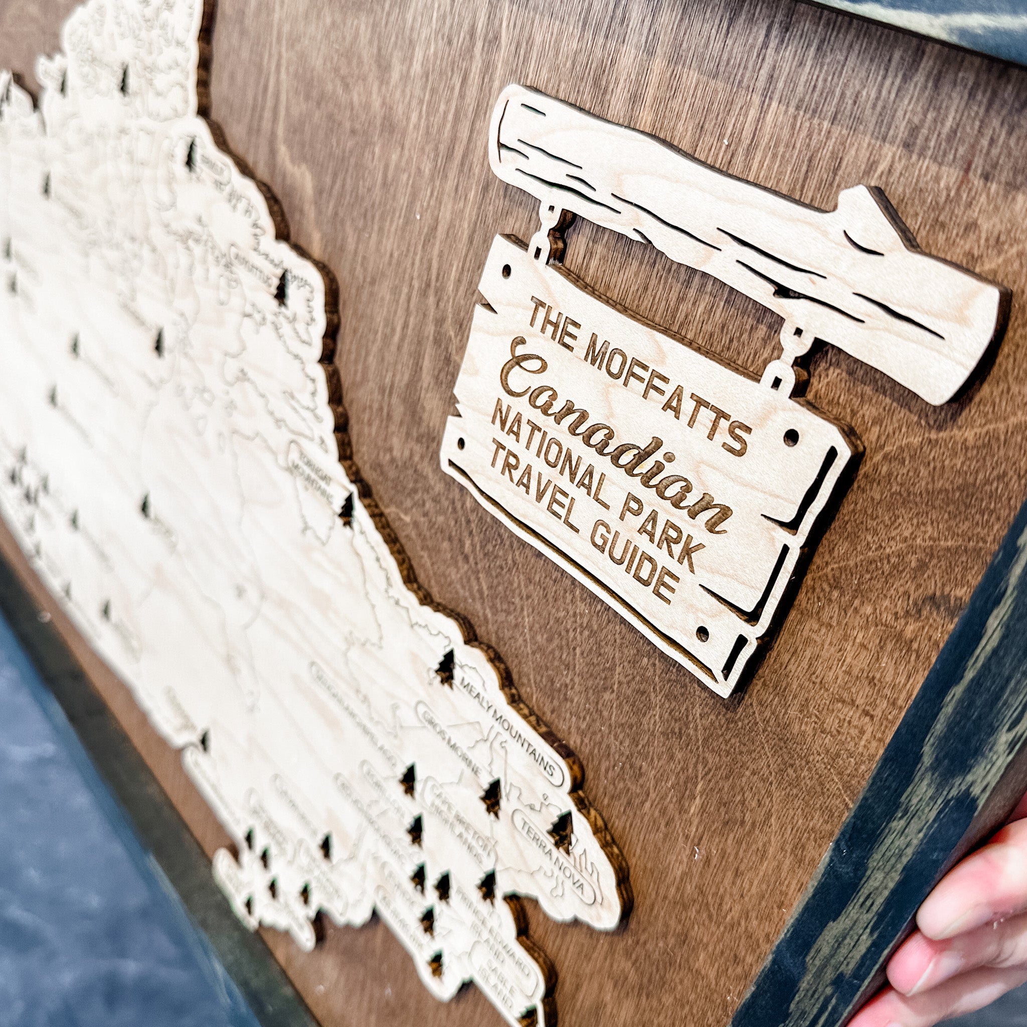 Fillable National Parks Travel Map – Canada or USA