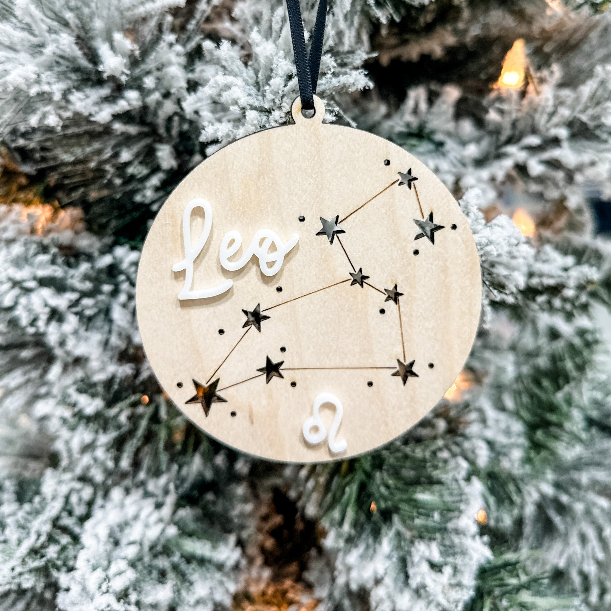 Zodiac Star Signs • Wood Ornament, Magnet, or Mini Sign • For Astrology Lovers